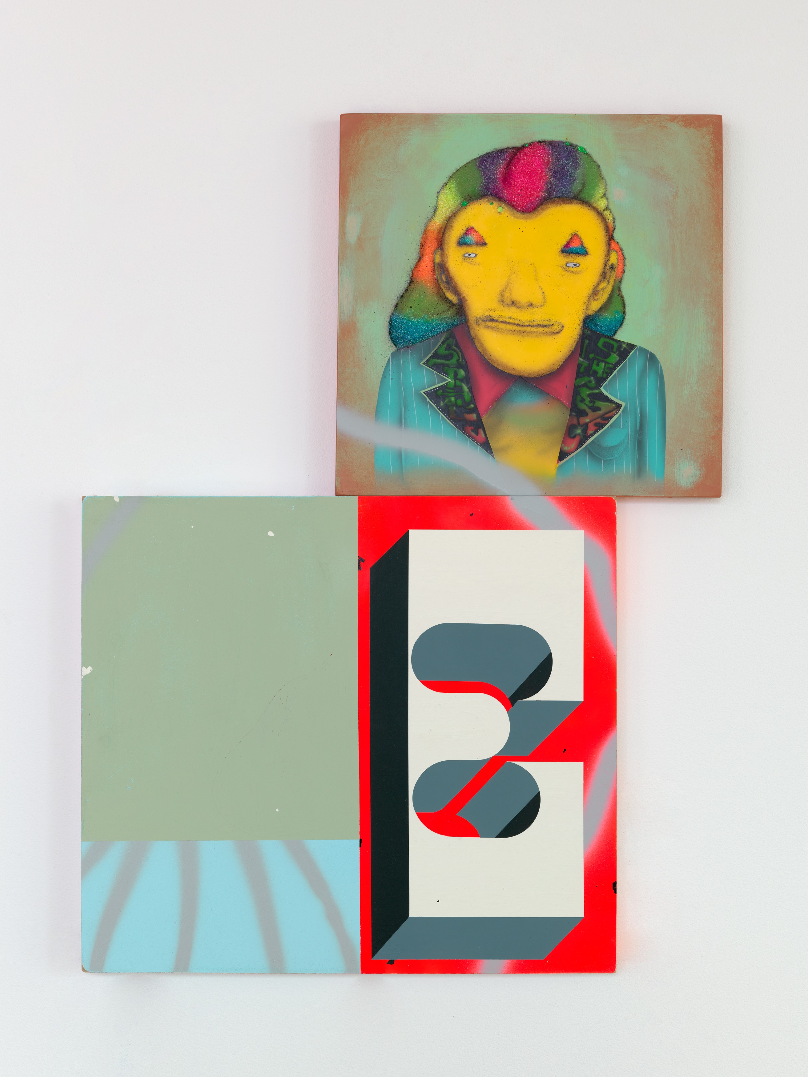 Wall work by OSGEMEOS & Barry McGee