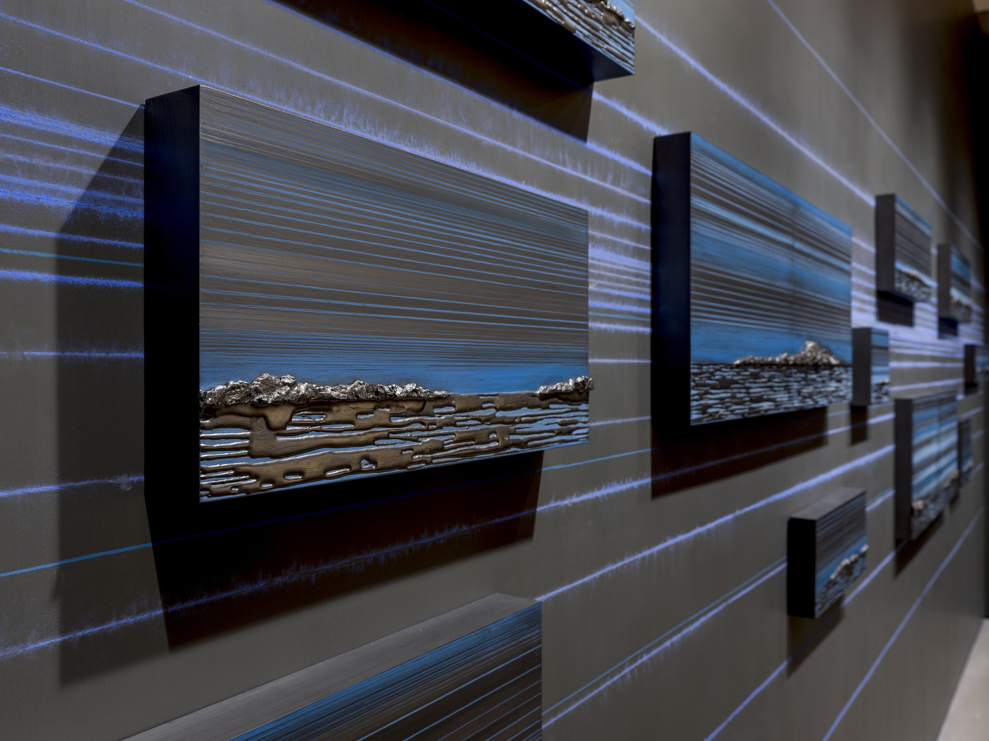 Installation view of Teresita Fernández at Lehmann Maupin Hong Kong