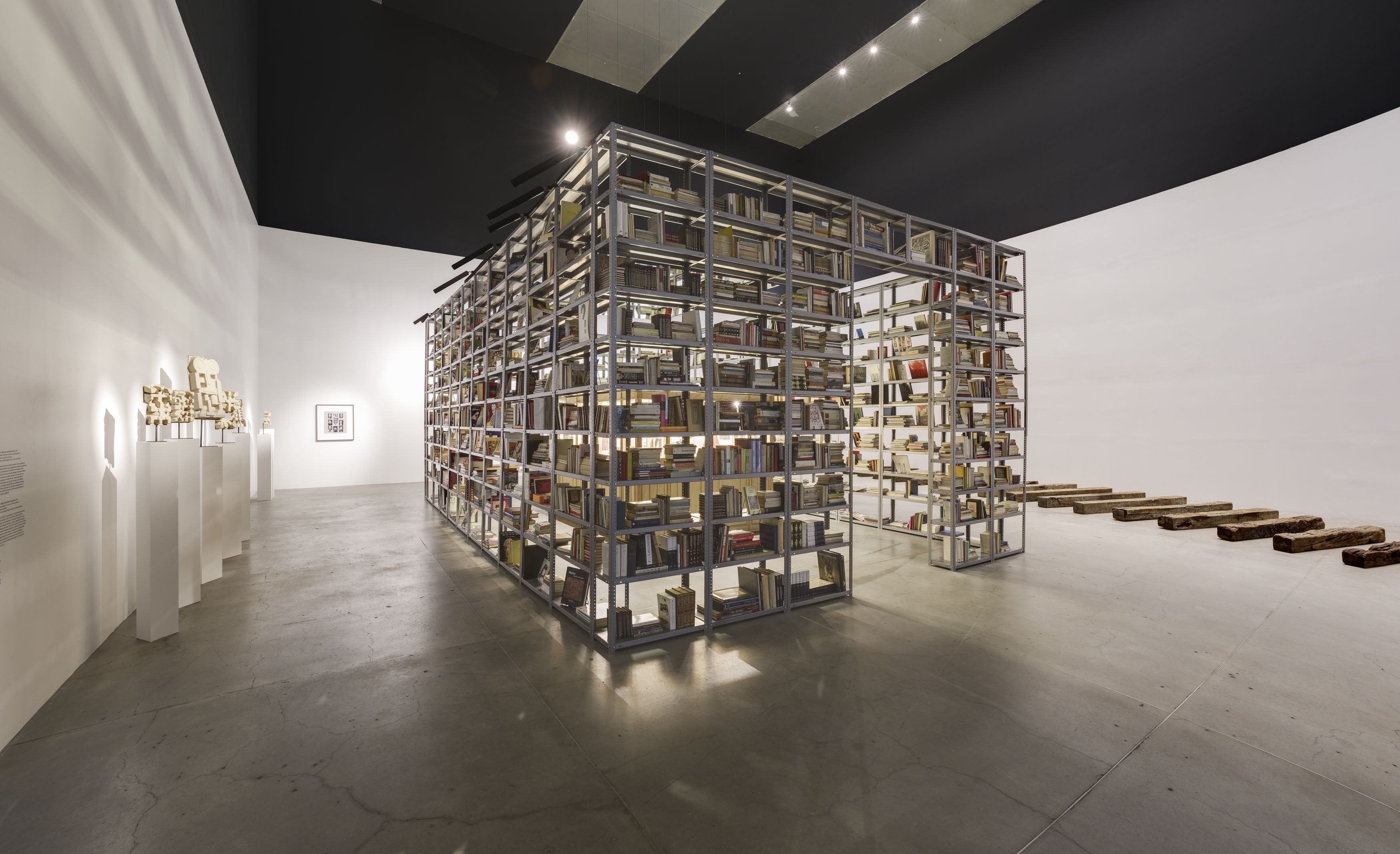 Installation view of Kader Attia at MUAC