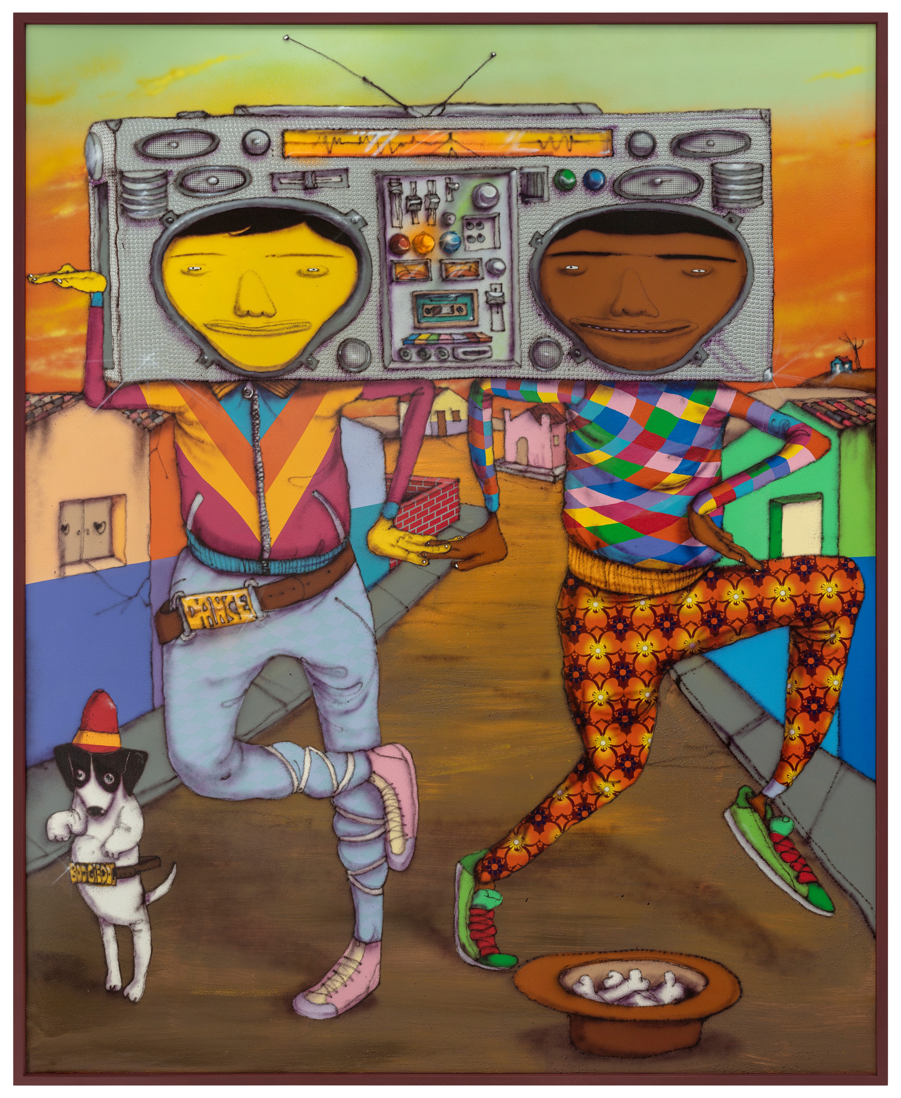 Painting by OSGEMEOS