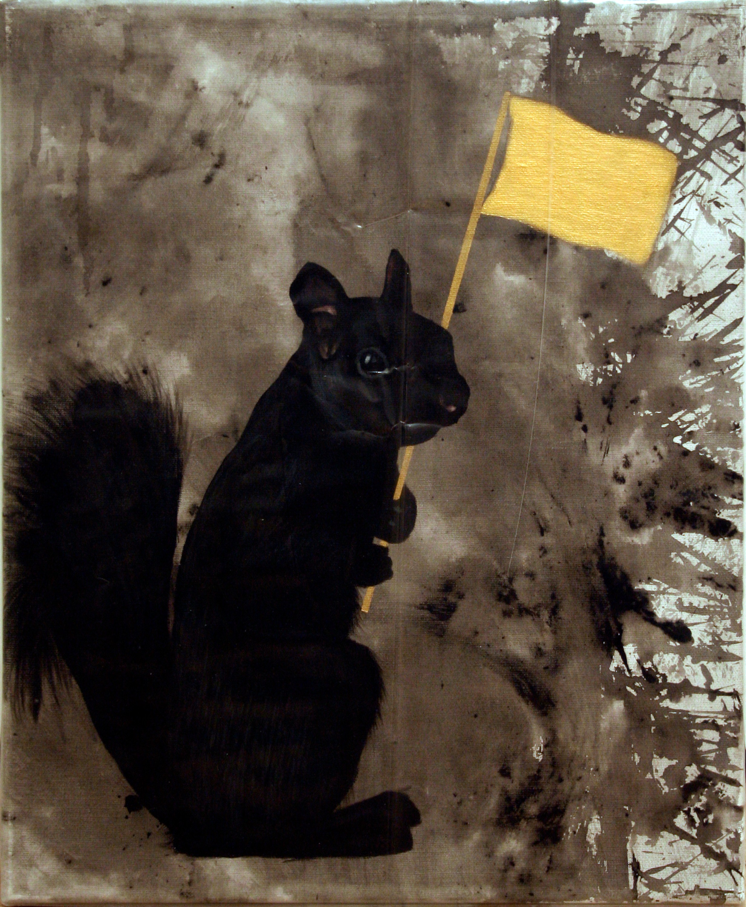Painting by Mario Ybarra Jr.