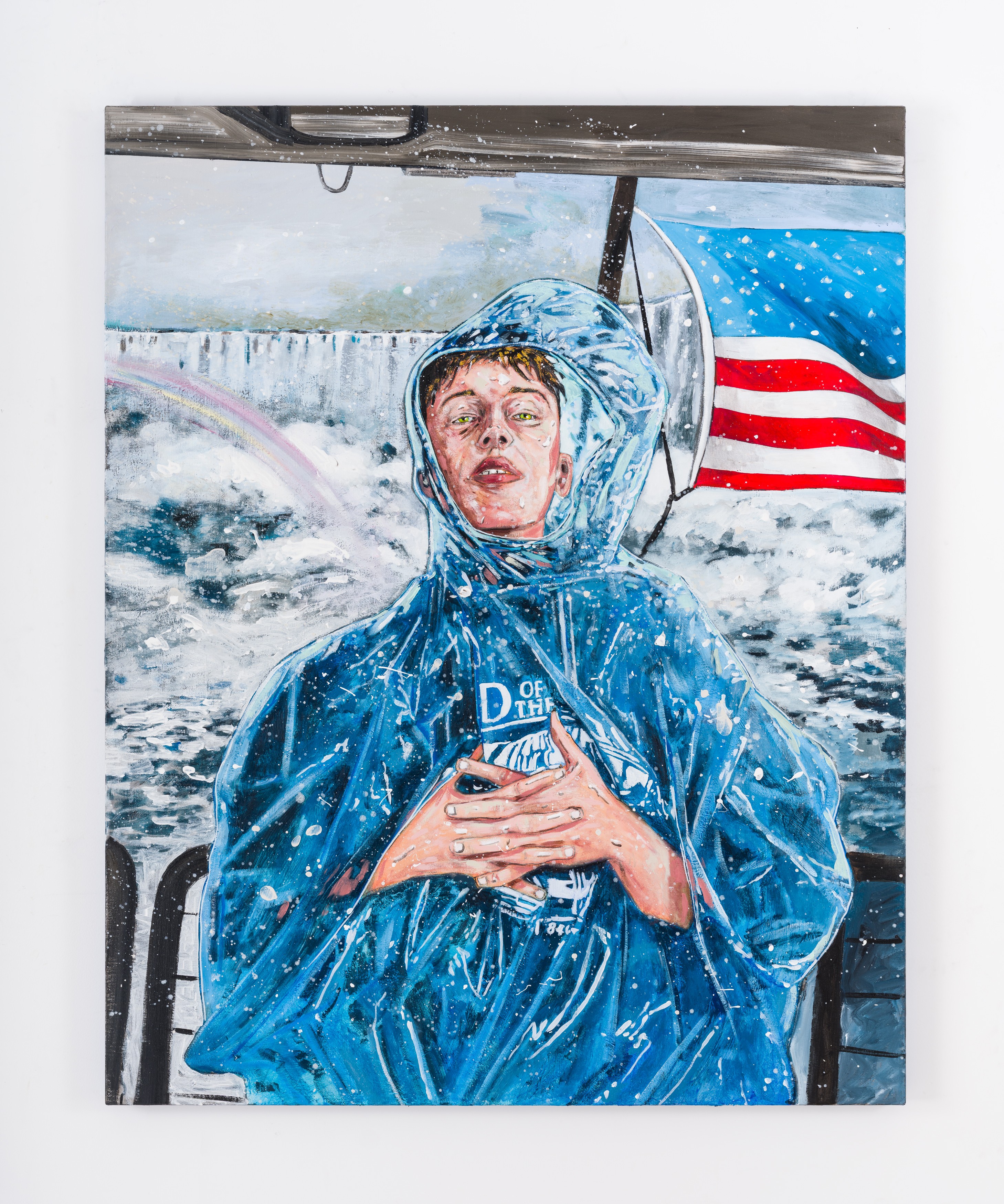 Painting by Hernan Bas