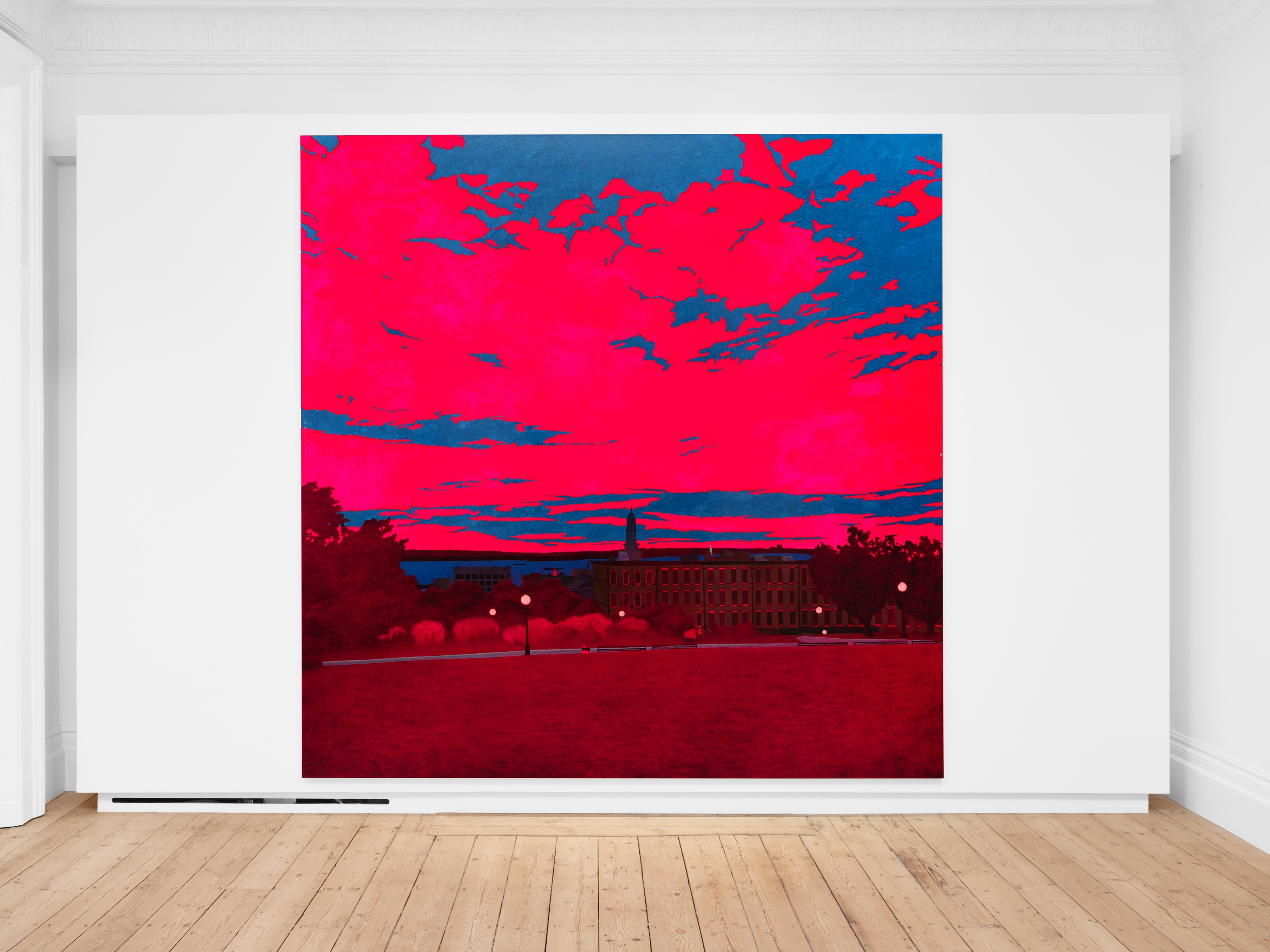Installation view of Arcmanoro Niles at Lehmann Maupin London