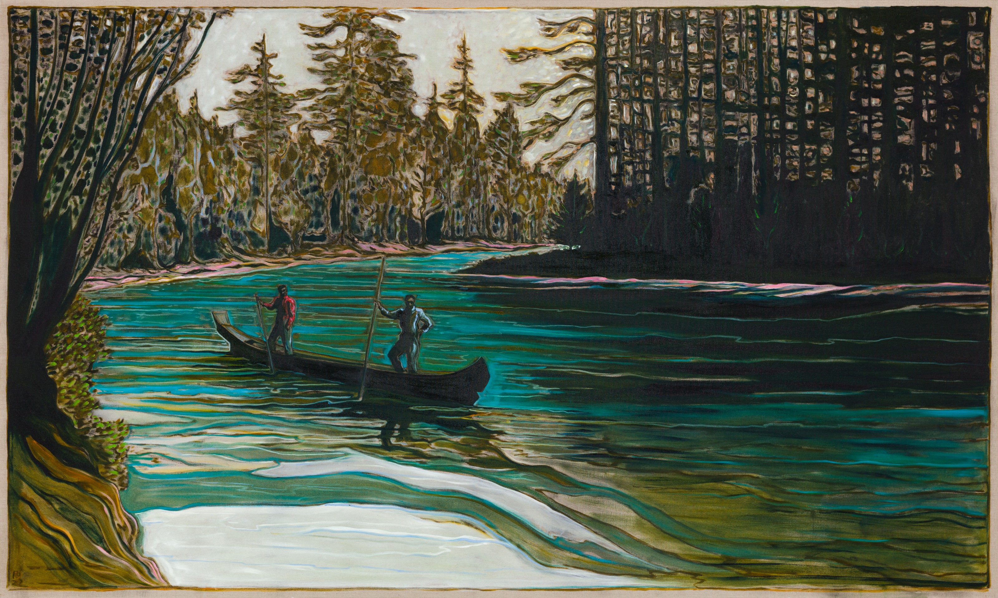 Painting by Billy Childish