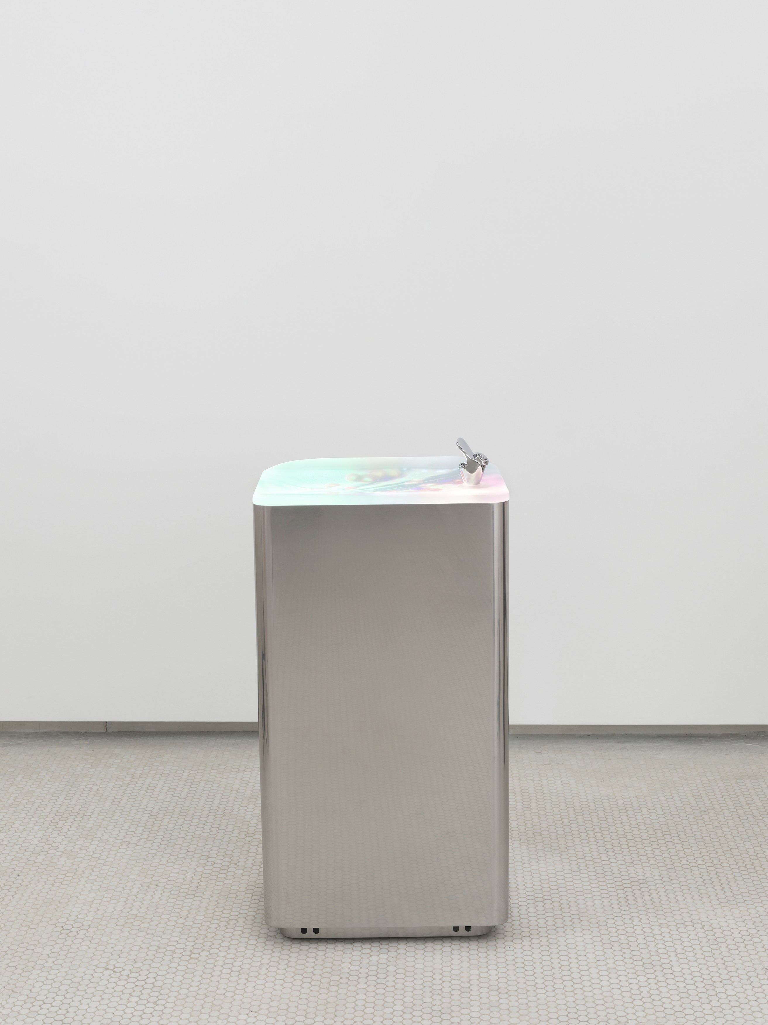 Sculpture with video by Marilyn Minter