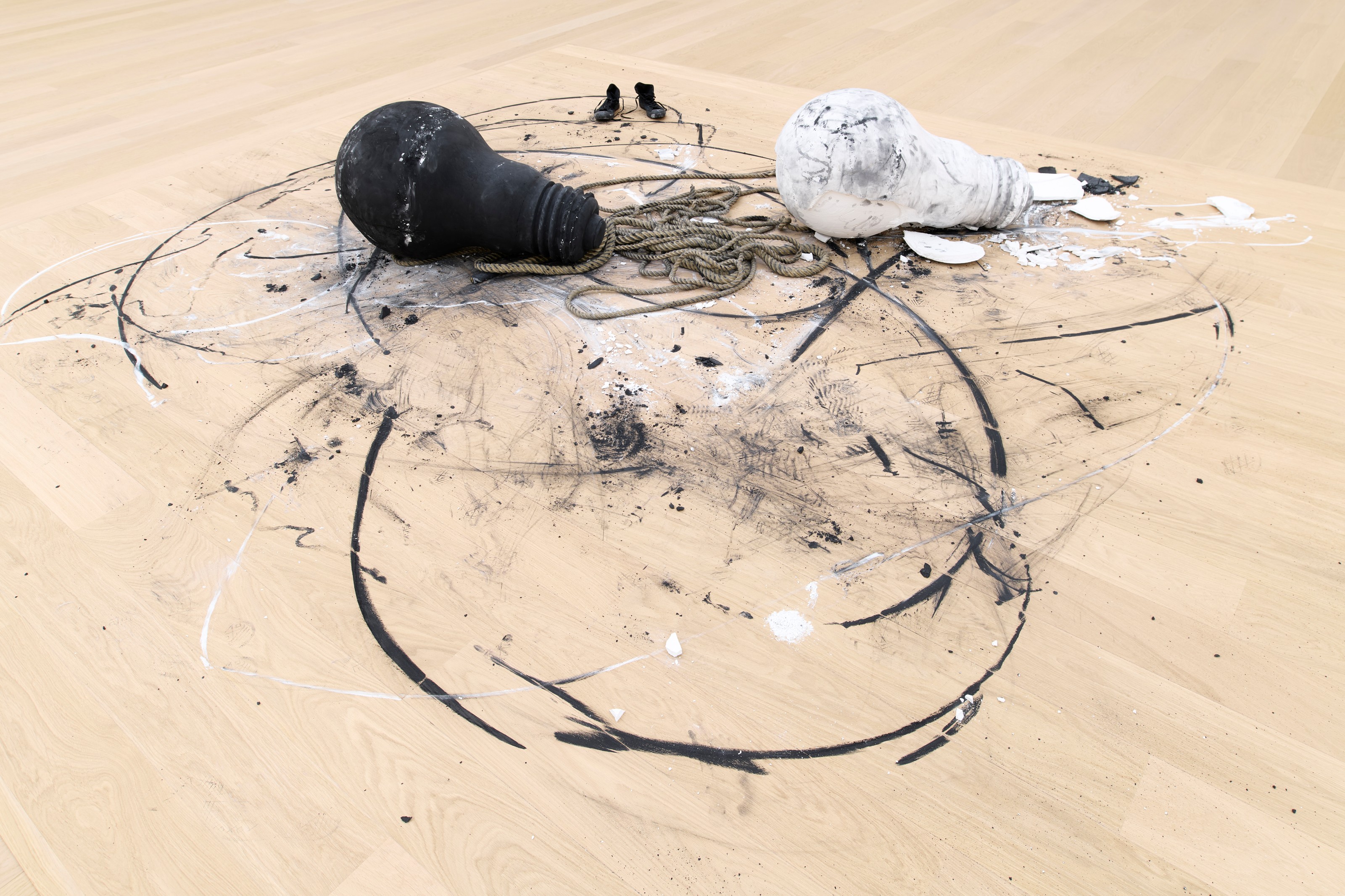 Sculpture by Robin Rhode