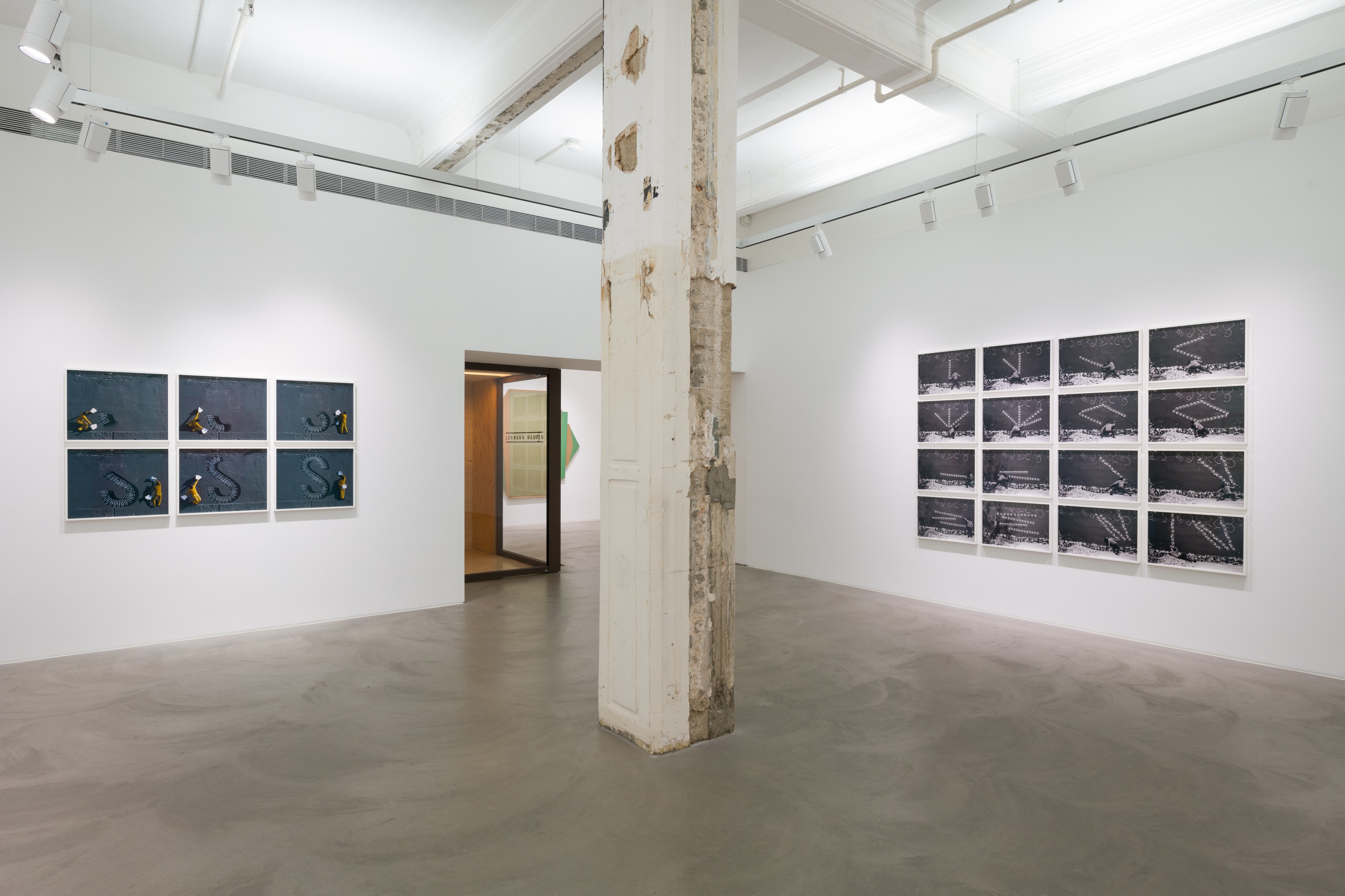 Installation view of Gridology at Lehmann Maupin Hong Kong