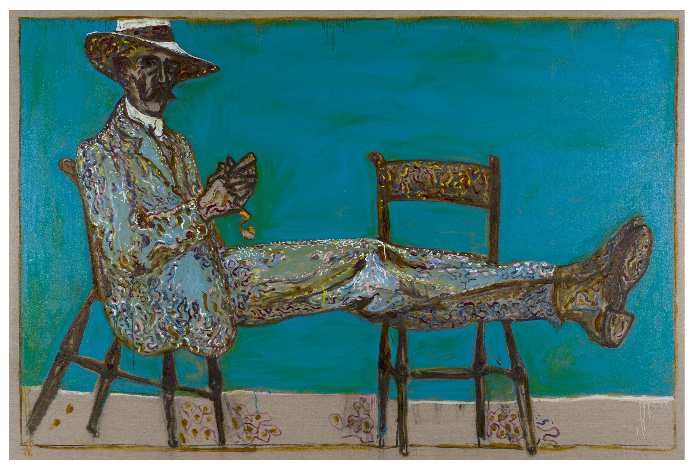 Painting by Billy Childish