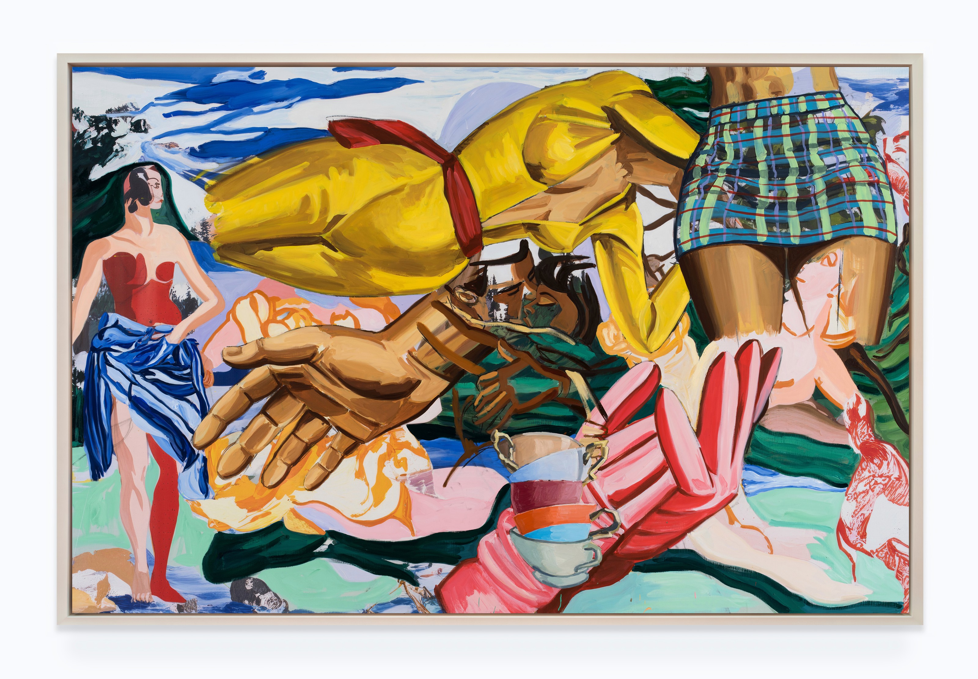 Painting by David Salle
