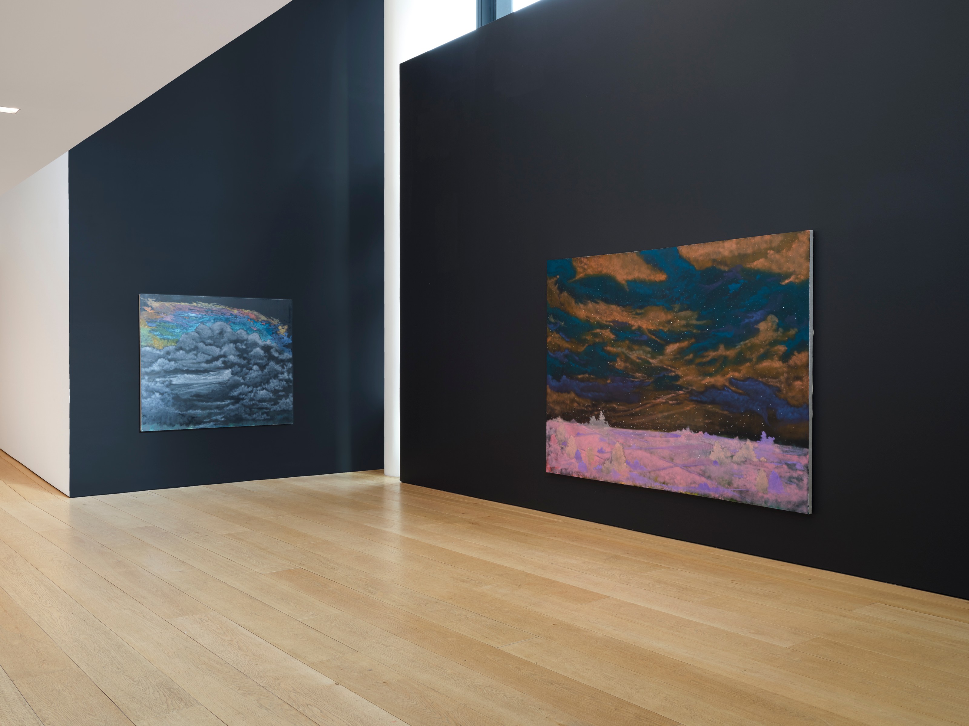 Installation view of Dominic Chambers at Lehmann Maupin New York