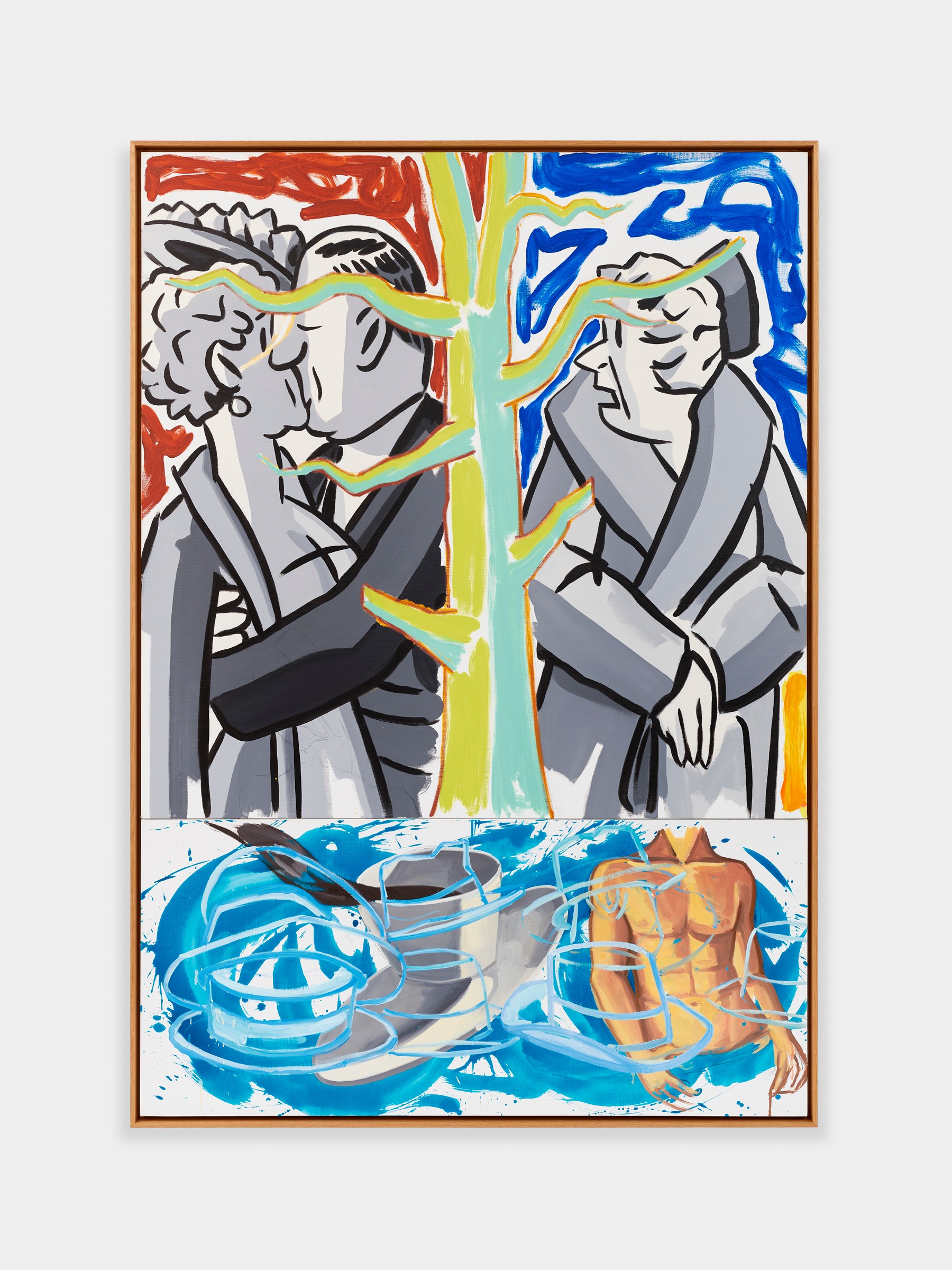 Painting by David Salle