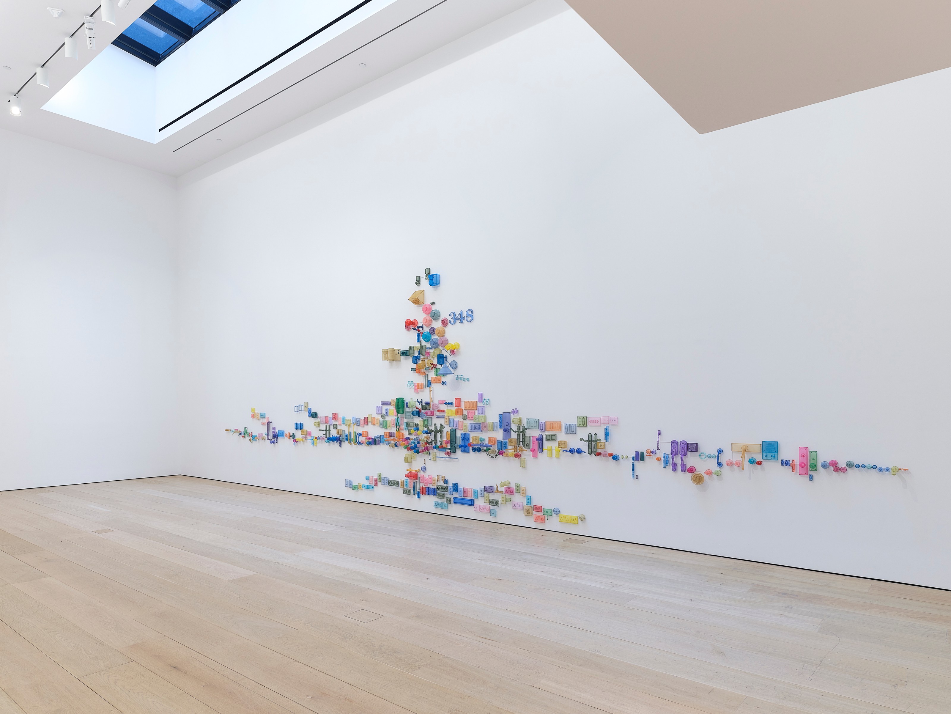 Installation view of Do Ho Suh at Lehmann Maupin New York