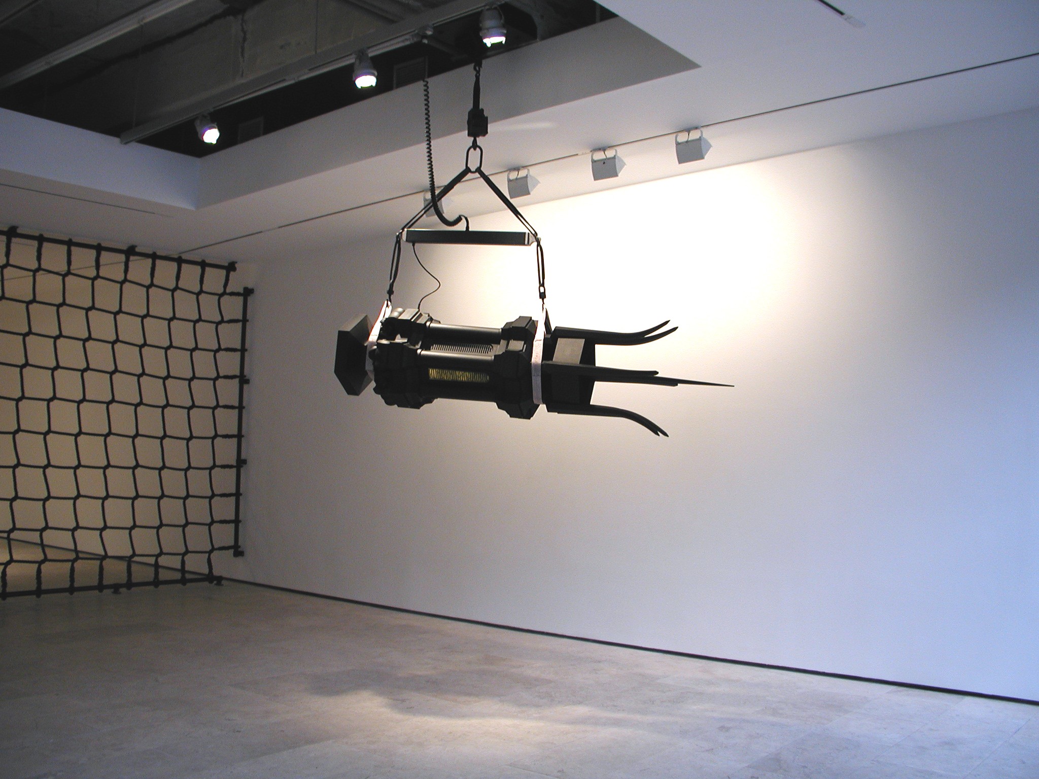 Installation view of Goliath Concussed at Lehmann Maupin New York