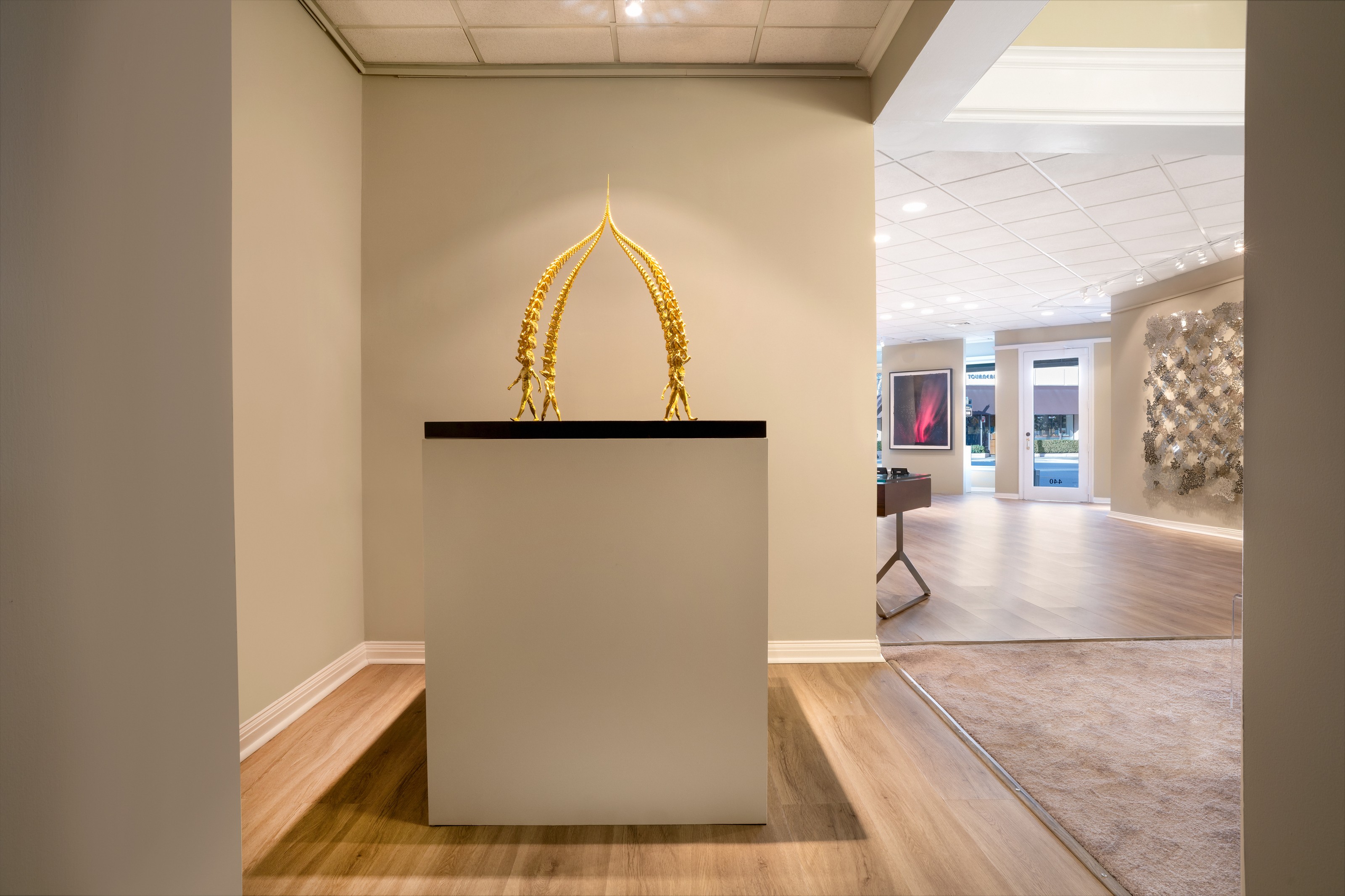 Installation view of inaugural exhibition at Lehmann Maupin Palm Beach