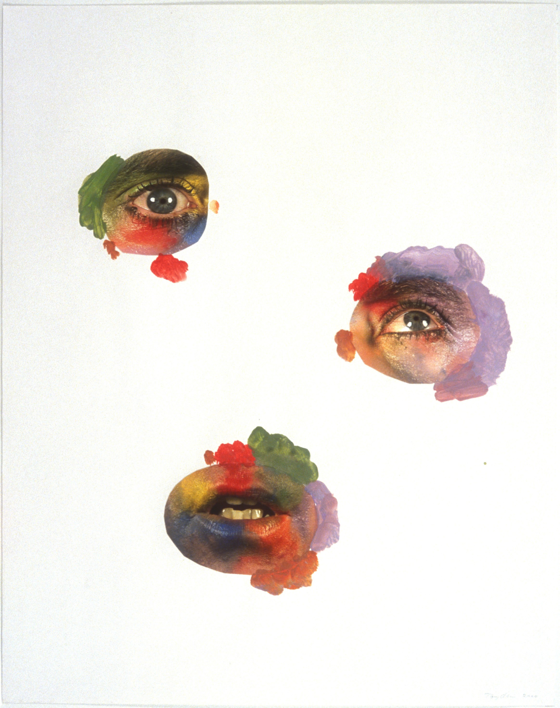 Painting by Tony Oursler