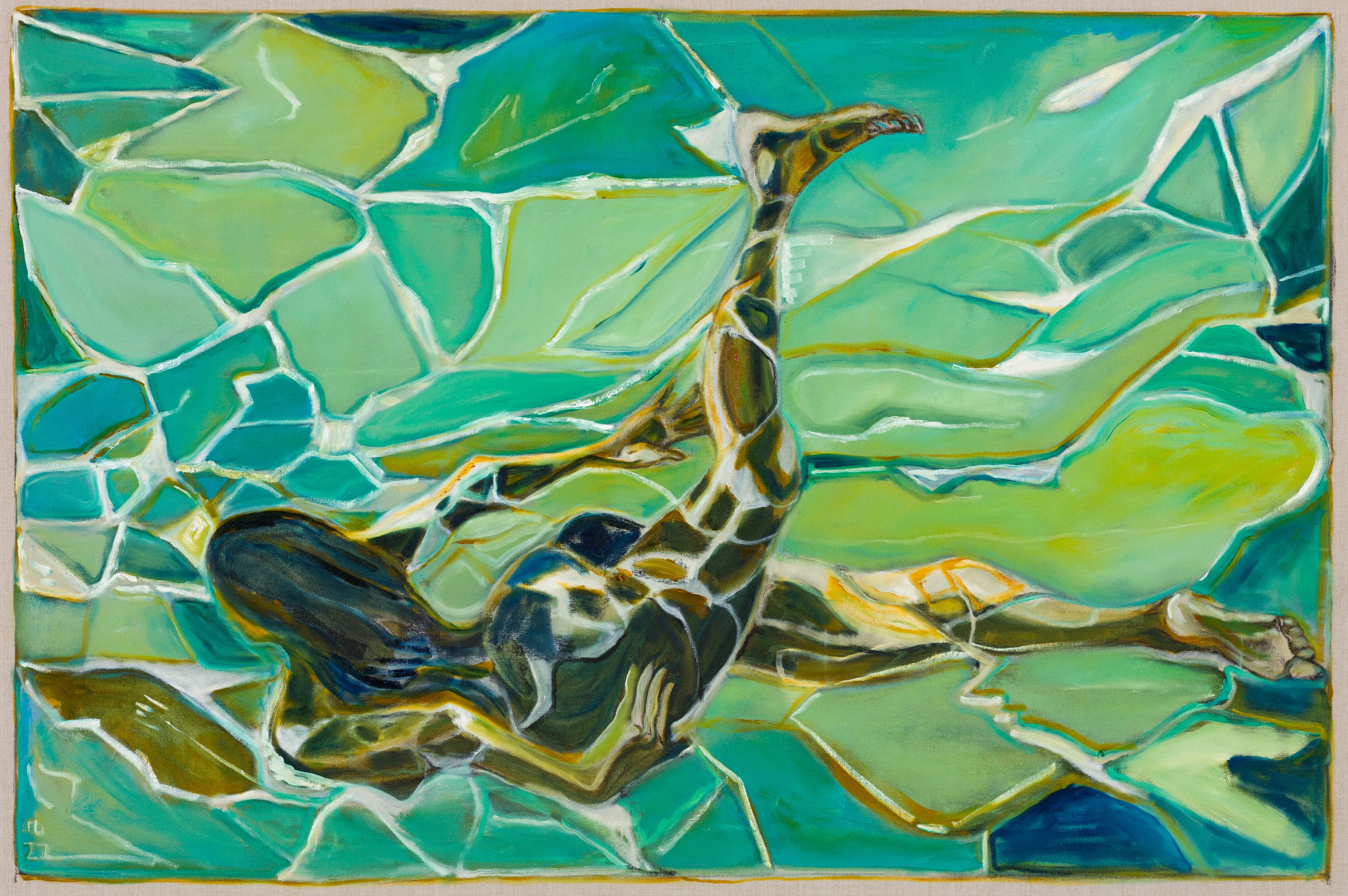 Painting by Billy Childish