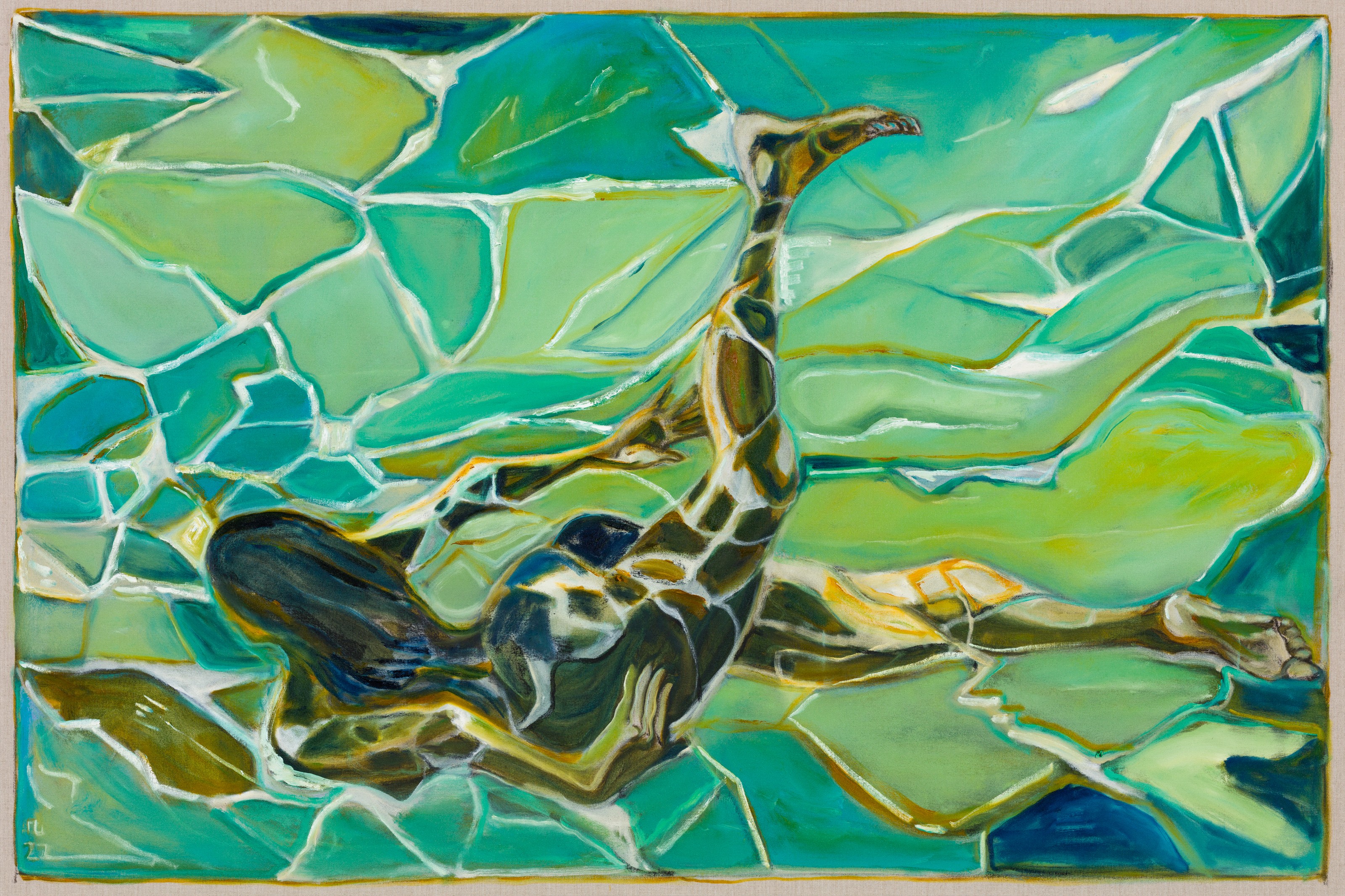 Painting by Billy Childish