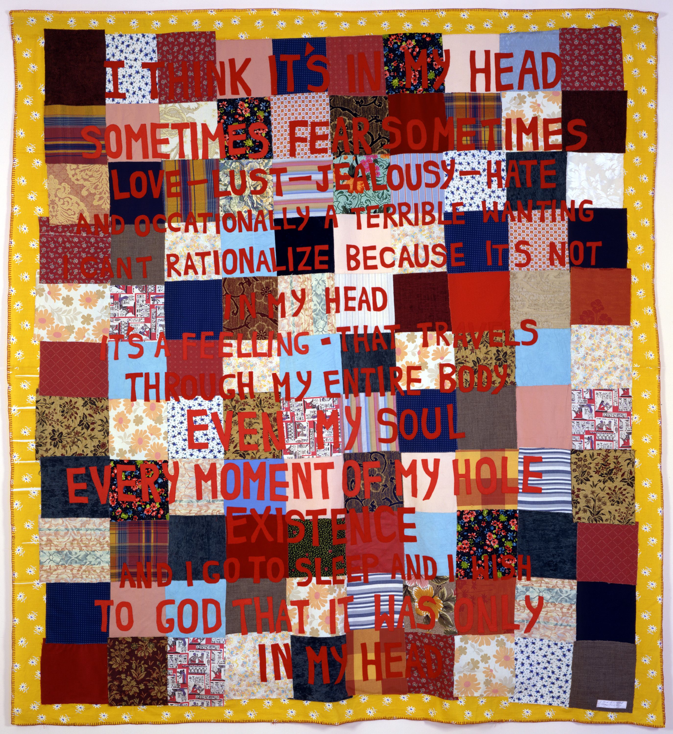 Blanket by Tracey Emin