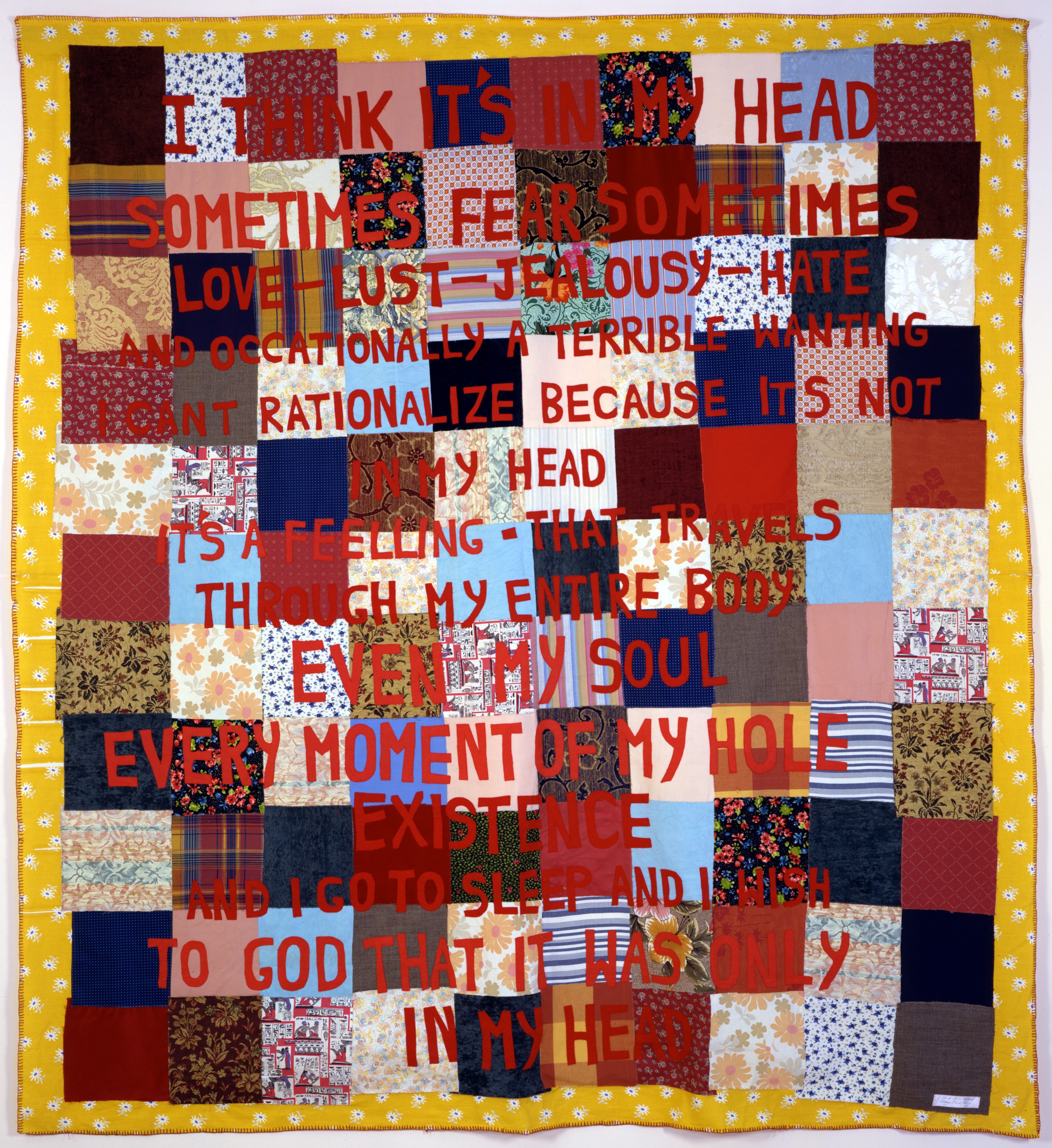 Blanket by Tracey Emin