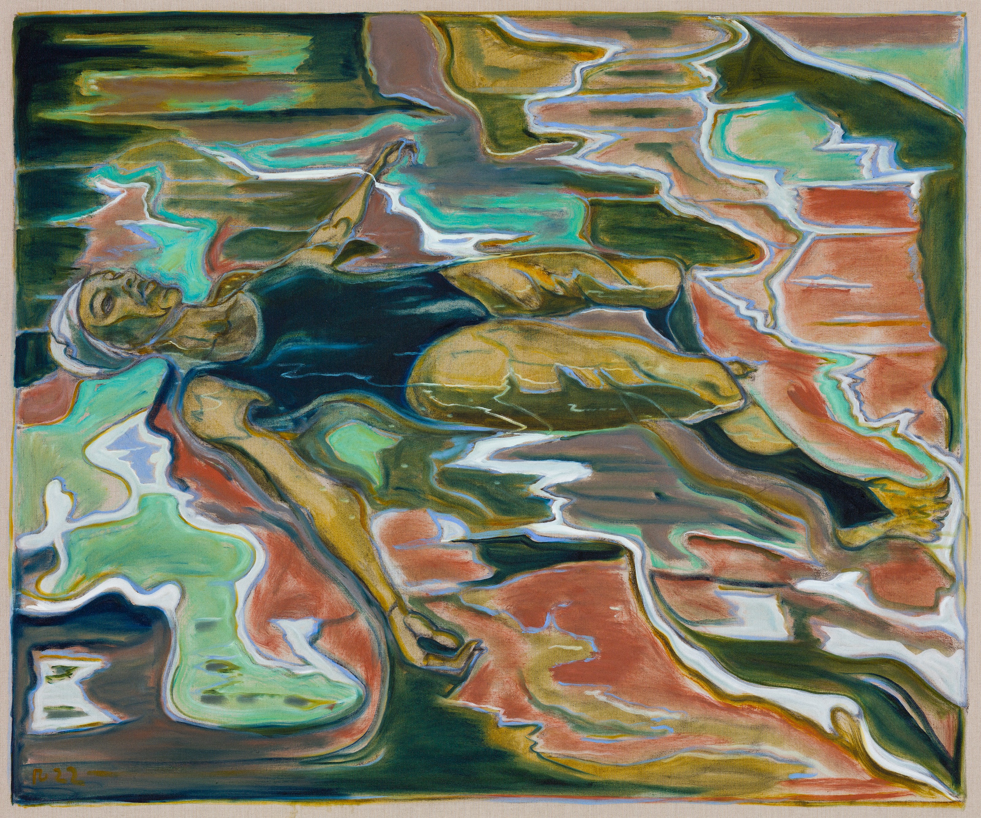 Painting by Billy Childish