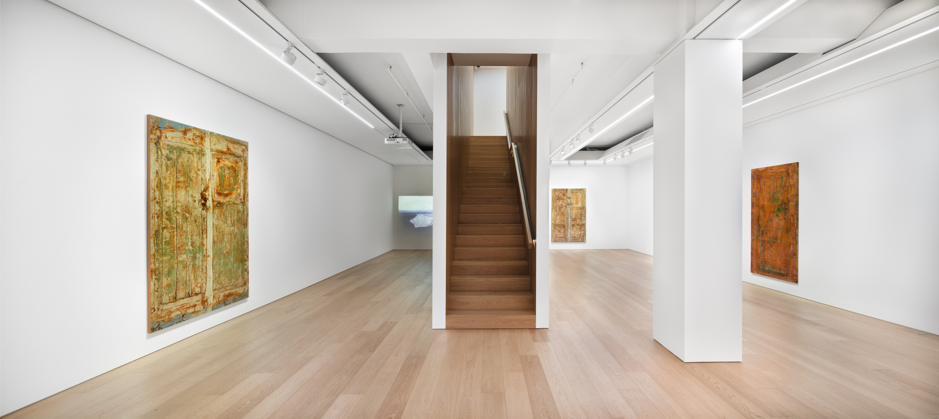 Installation view of Heidi Bucher at Lehmann Maupin Seoul