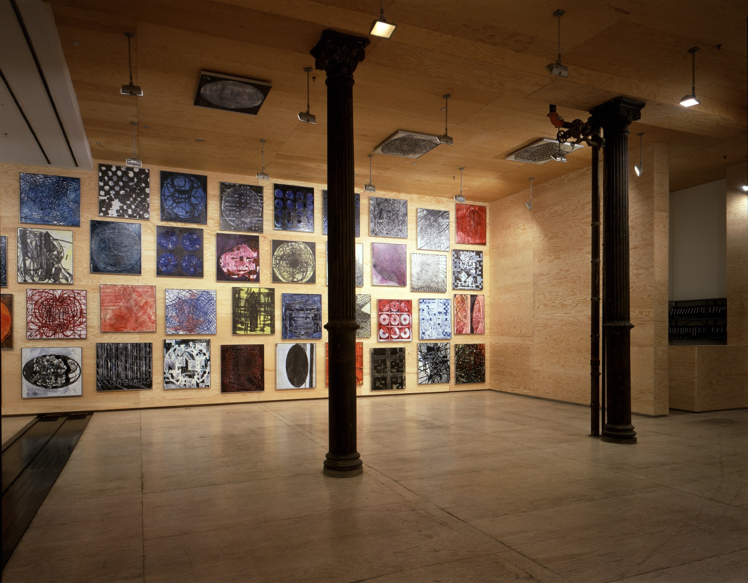Installation view of Set Diagrams at Lehmann Maupin New York