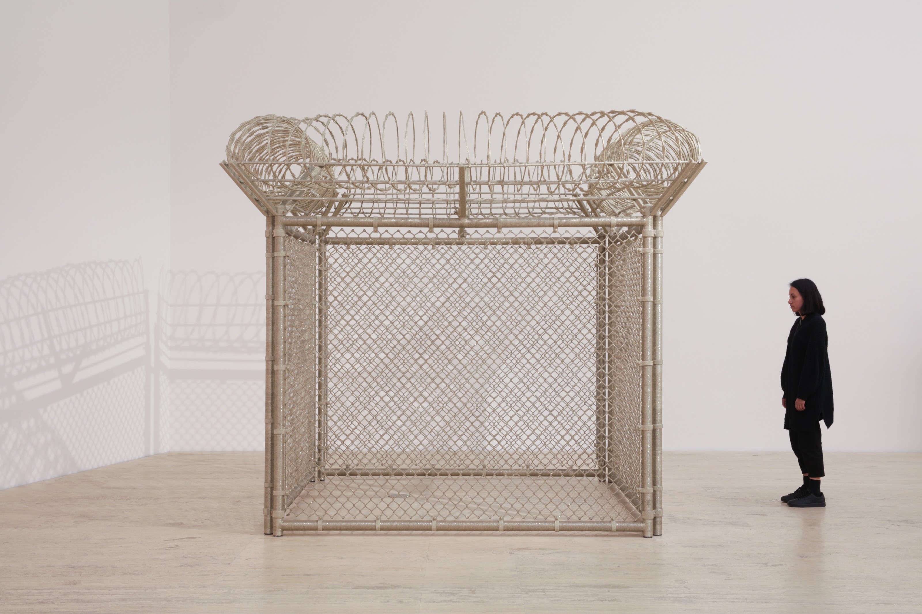 Liza Lou: Security Fence at Museo Jumex