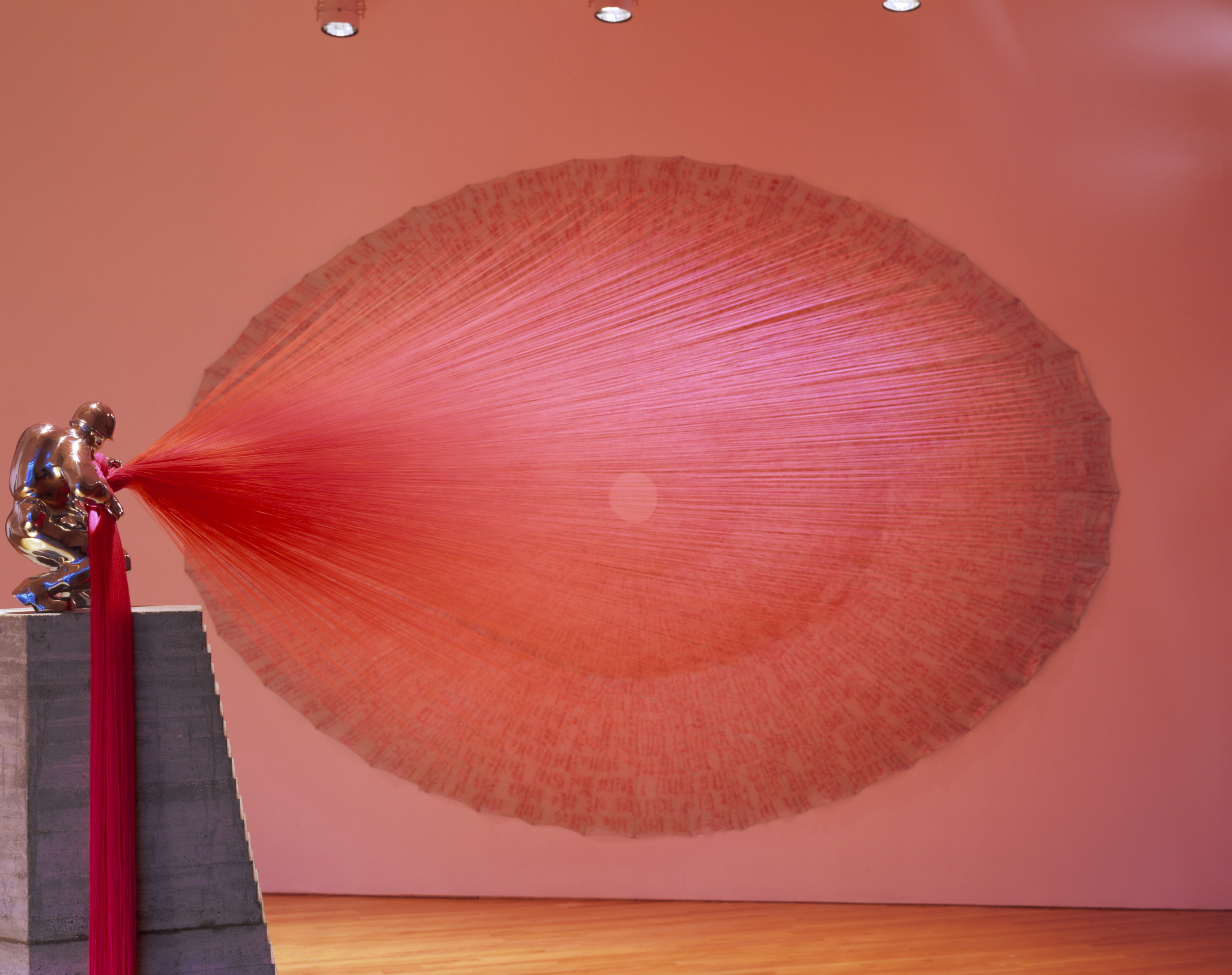 Installation view of Do Ho Suh at Art Sonje Center