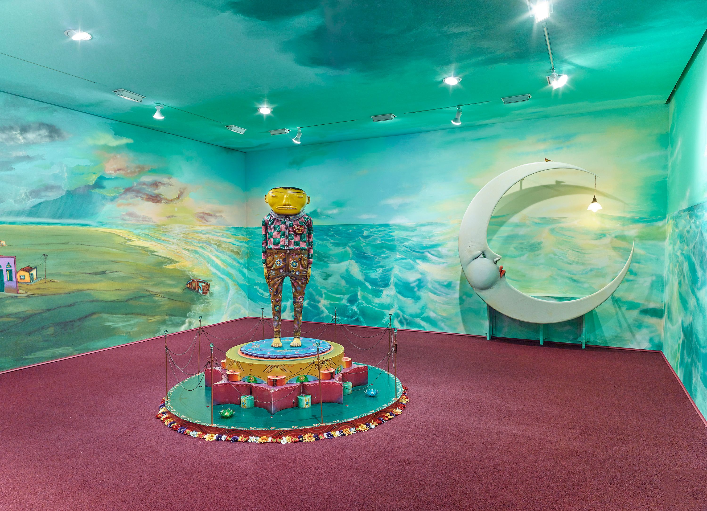 Installation view by OSGEMEOS