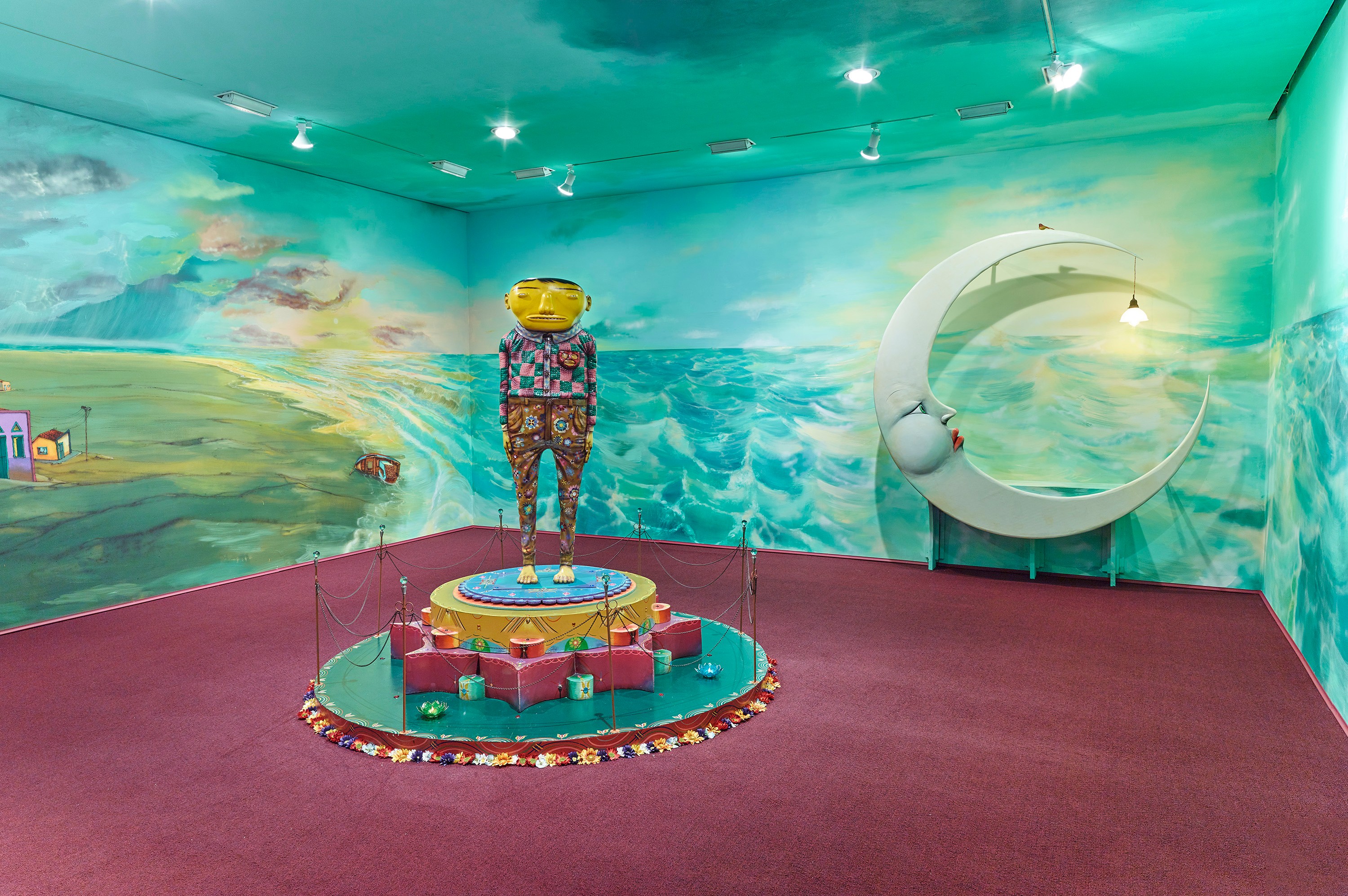 Installation view by OSGEMEOS