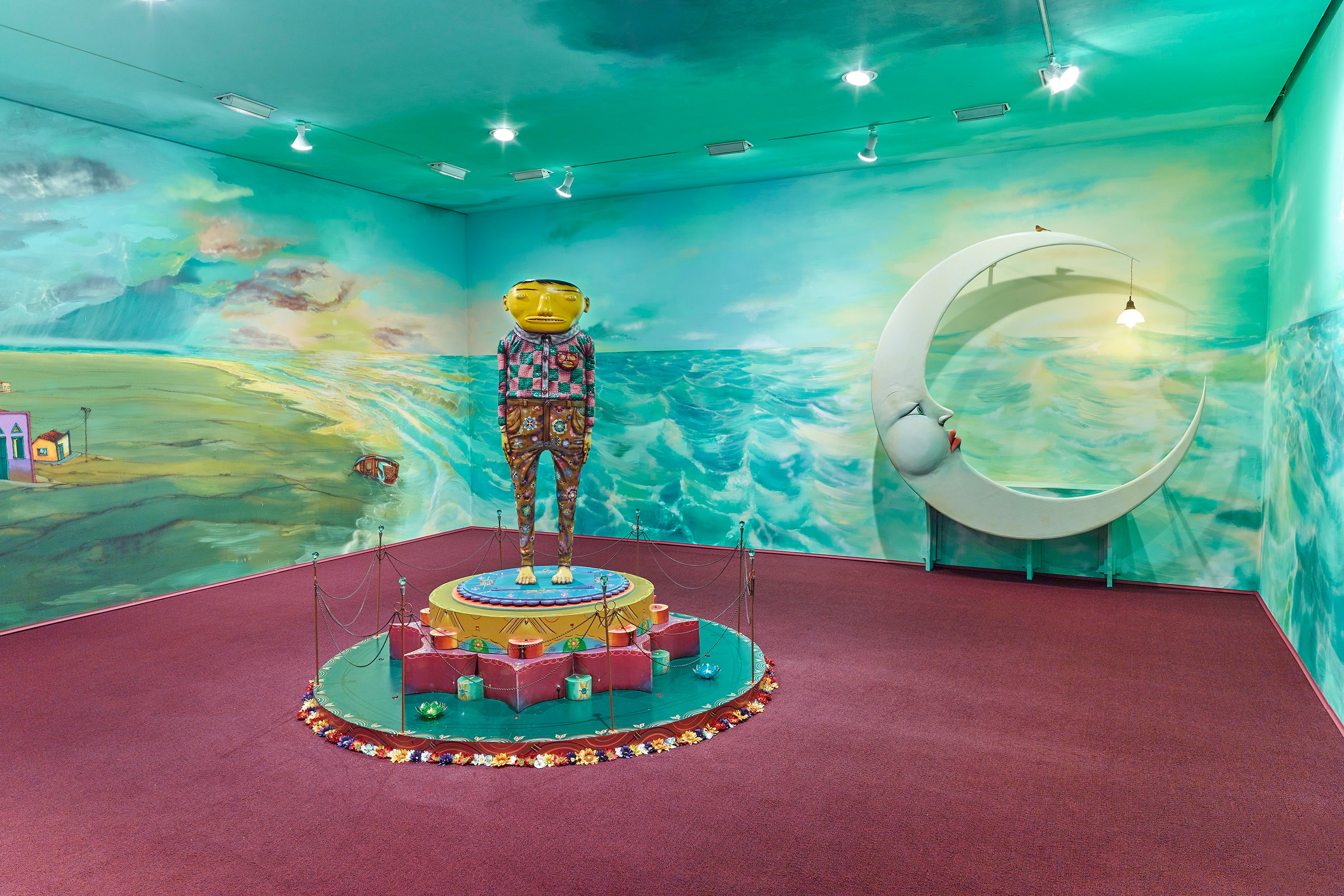 Installation view by OSGEMEOS