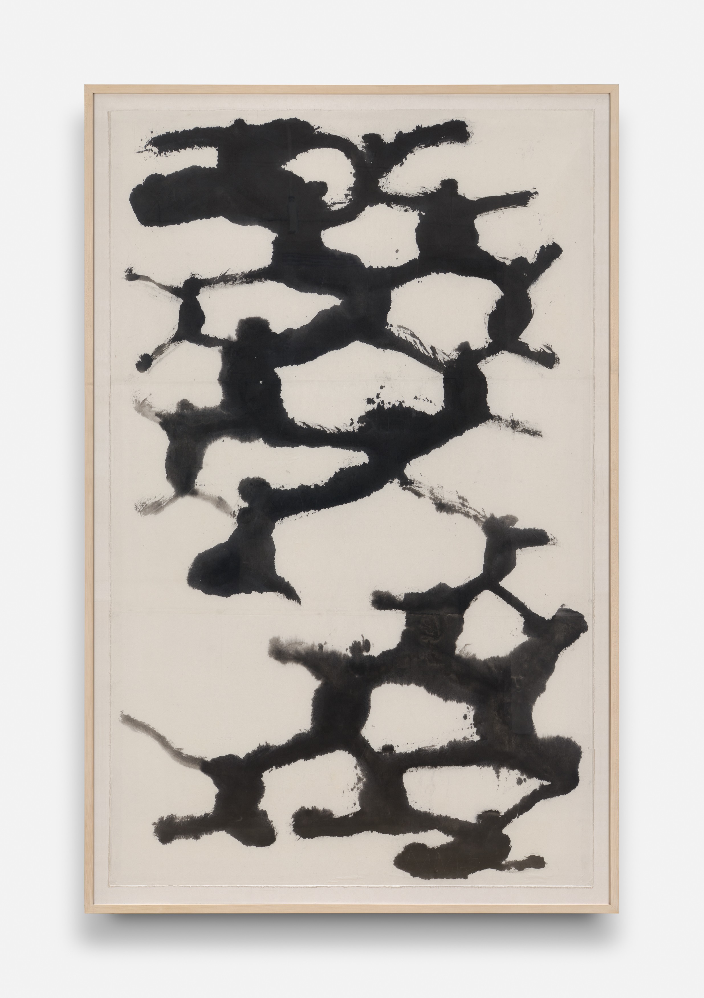 Work on paper by Suh Se Ok