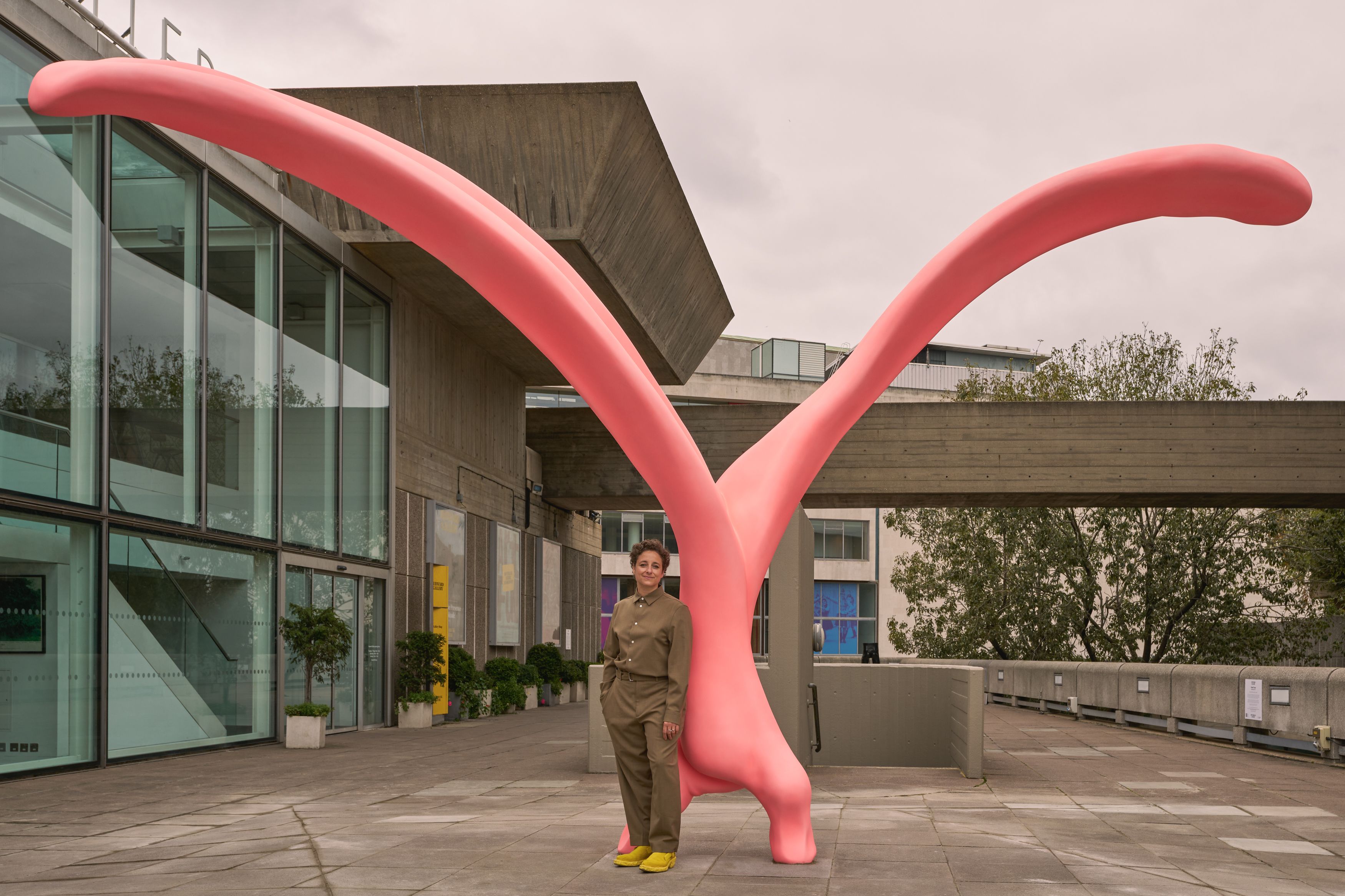Outdoor sculpture by Teresa Solar Abboud