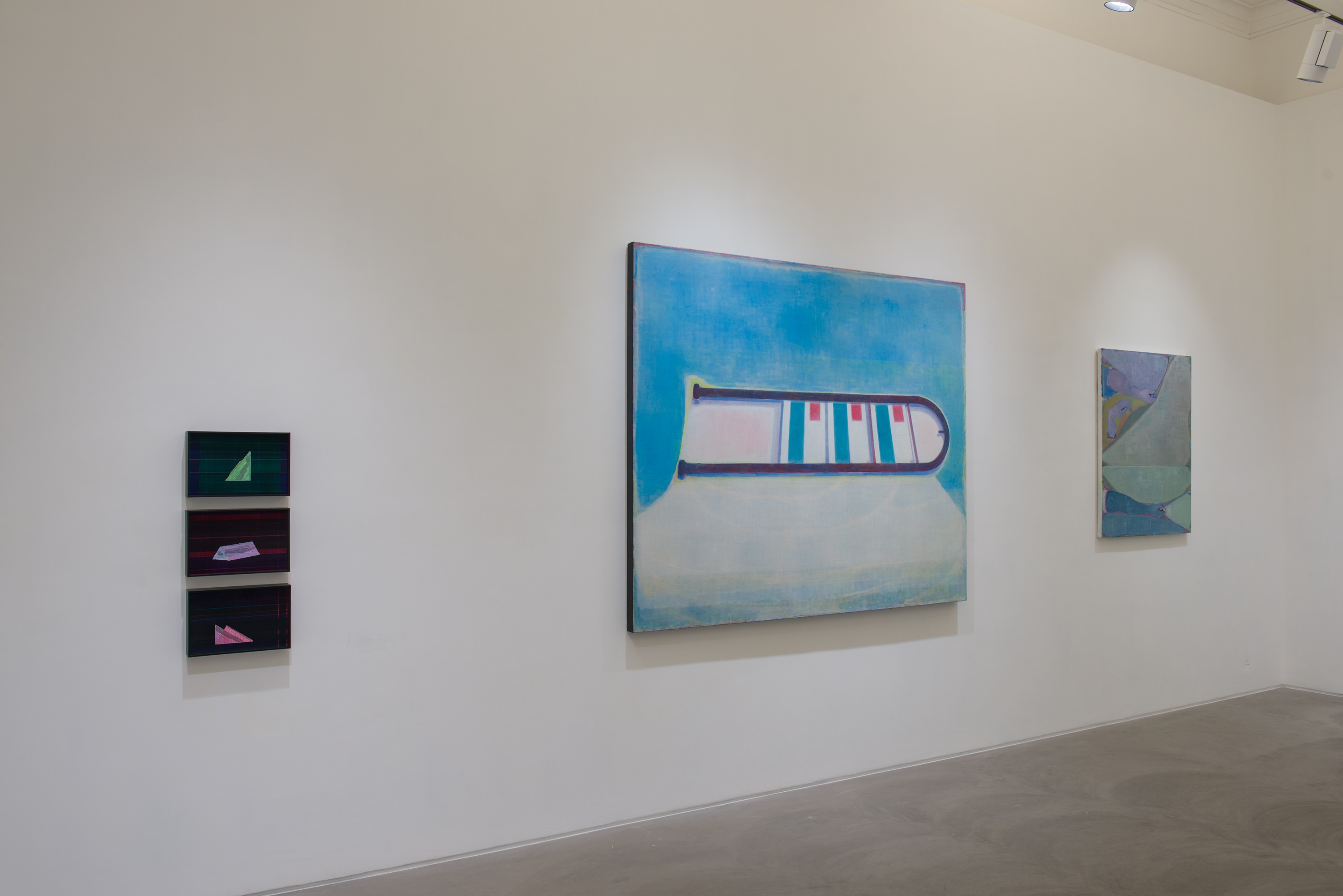 Installation view of Nocturnal Friendships at Lehmann Maupin Hong Kong