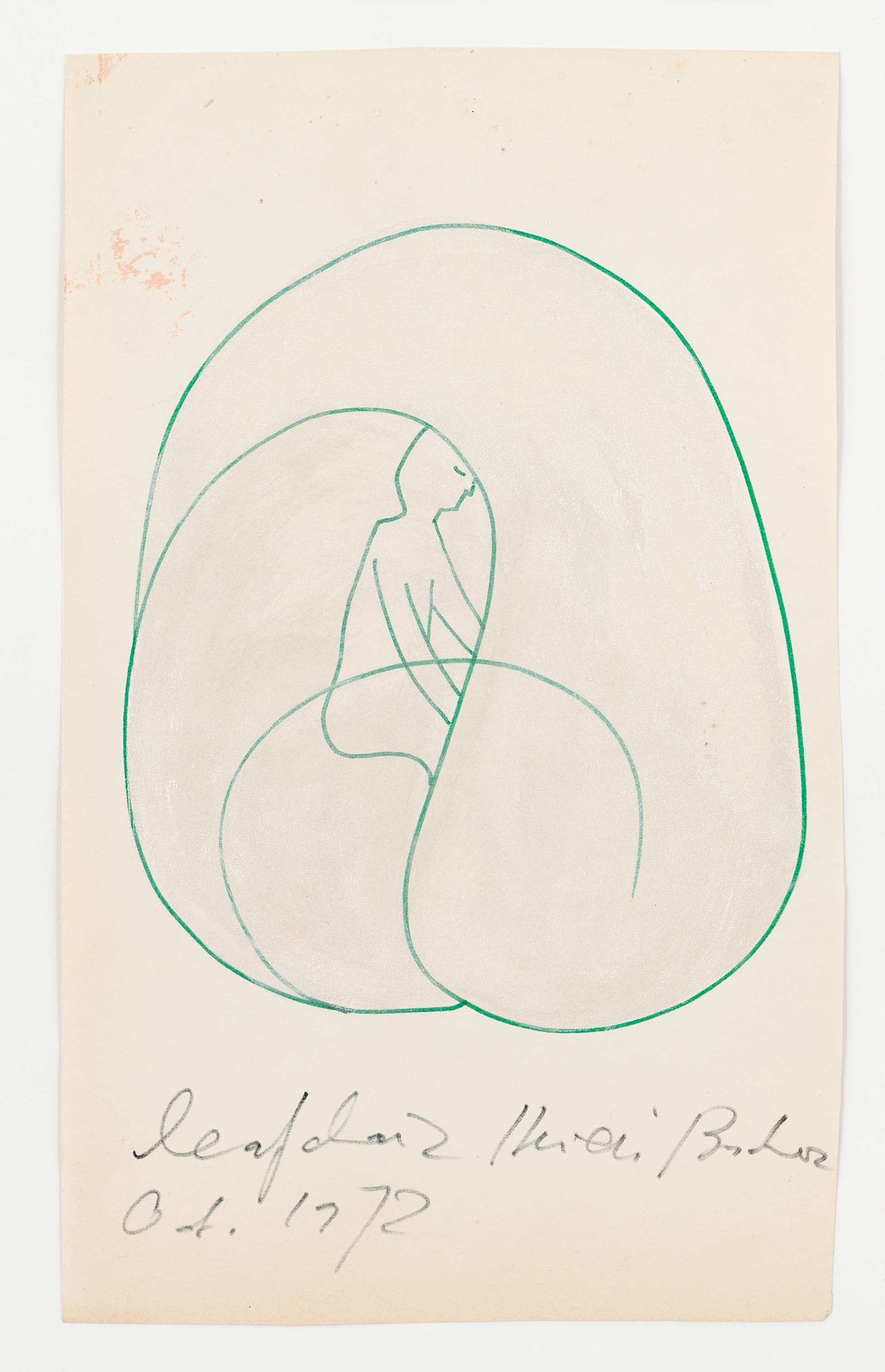 Work on paper by Heidi Bucher