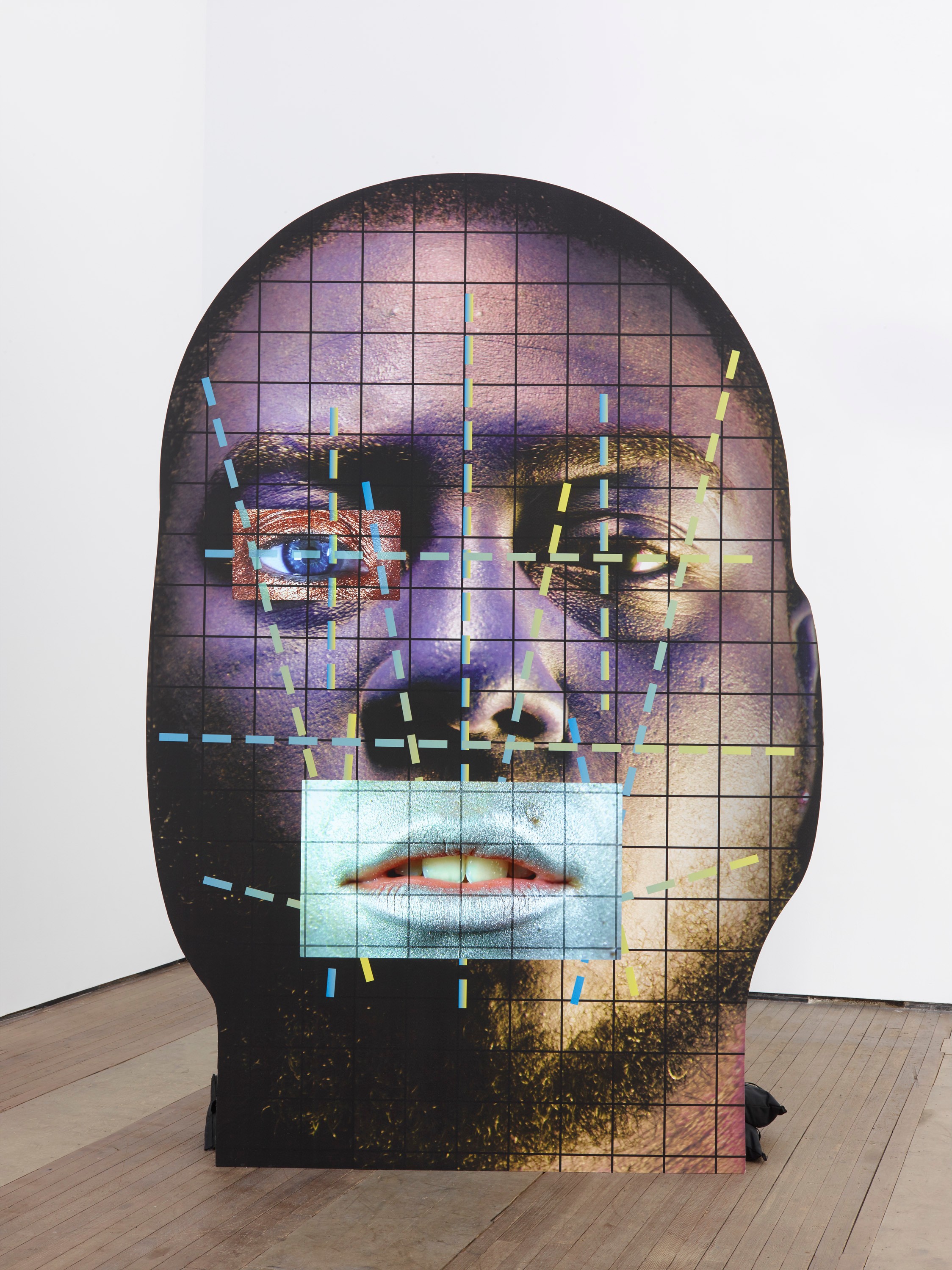 Sculpture & Video Panel by Tony Oursler