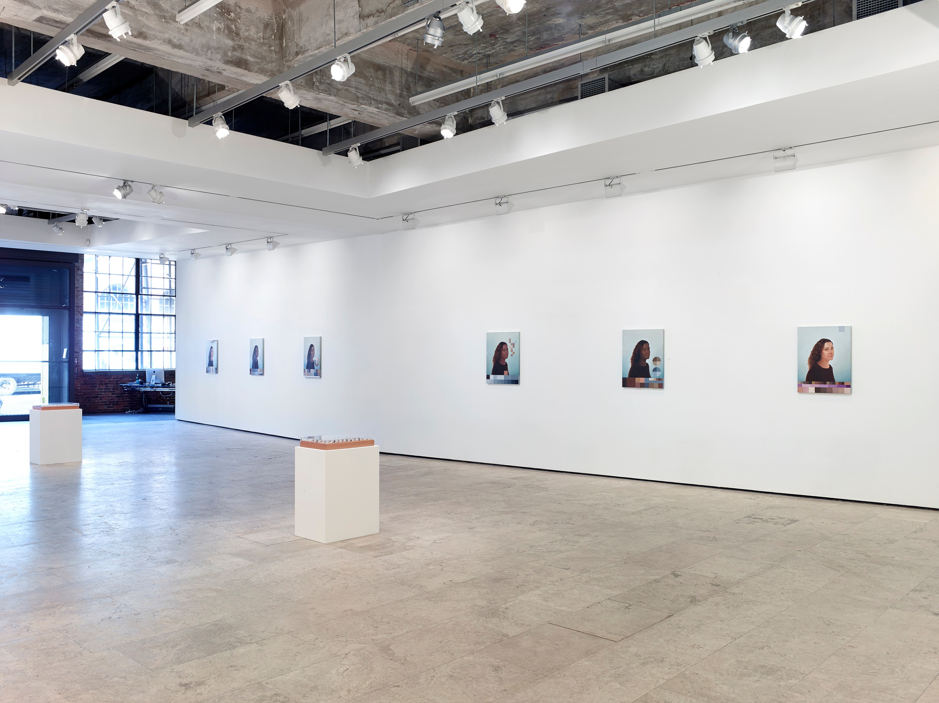 Installation view of Polvo at Lehmann Maupin New York