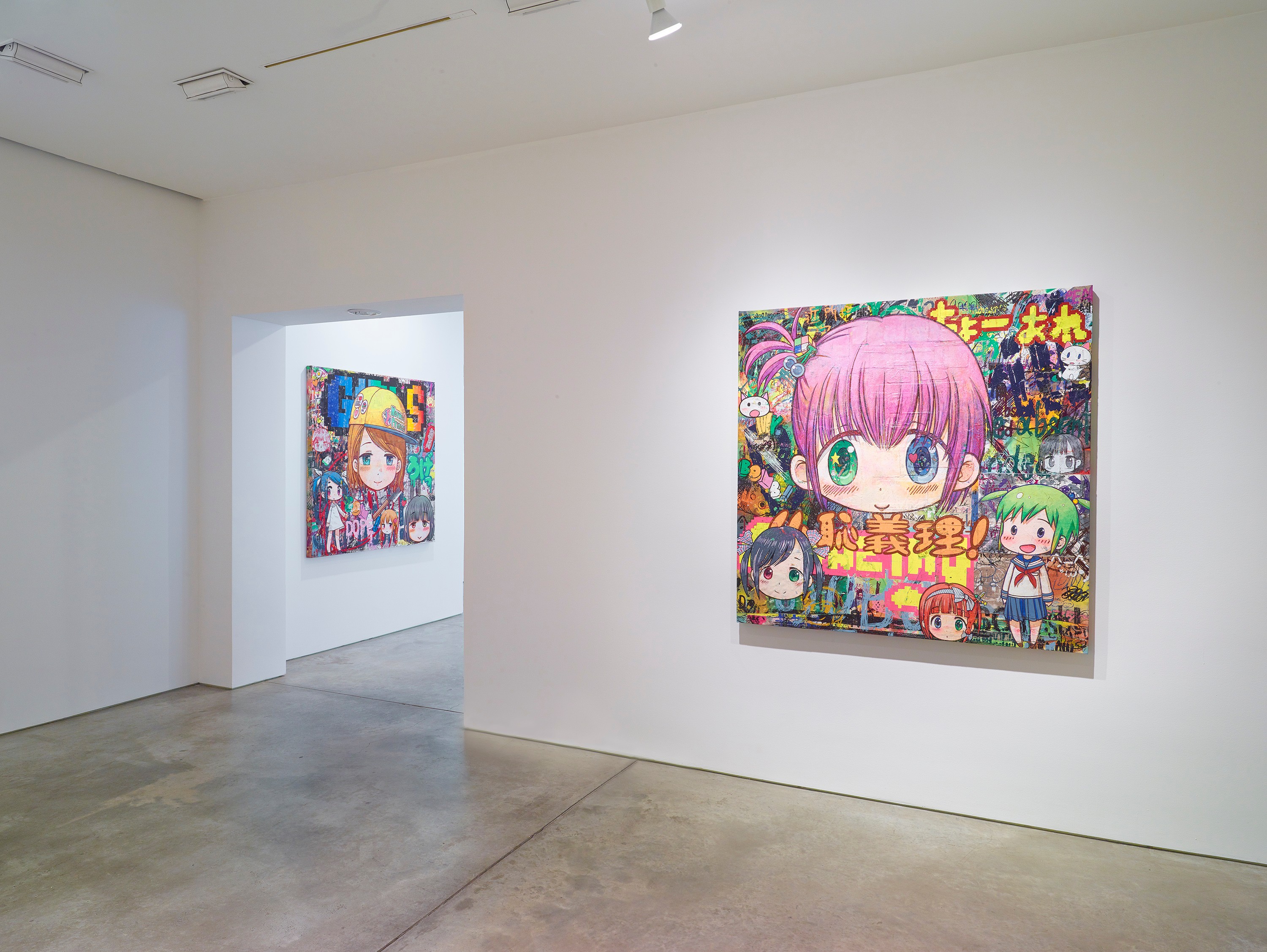 Installation view of Mr. at Lehmann Maupin New York