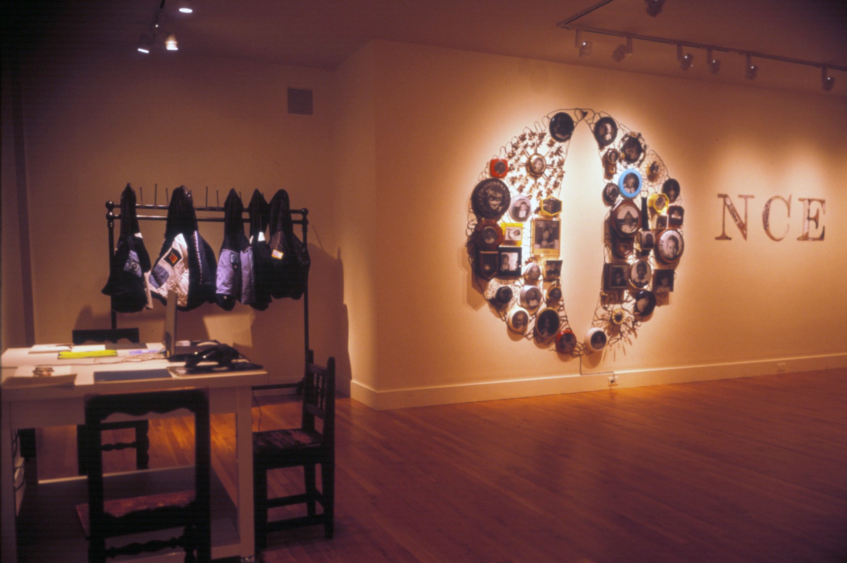 Installation view of Episodes: Bus Park & Forevermore at Isabella Stewart Gardner Museum