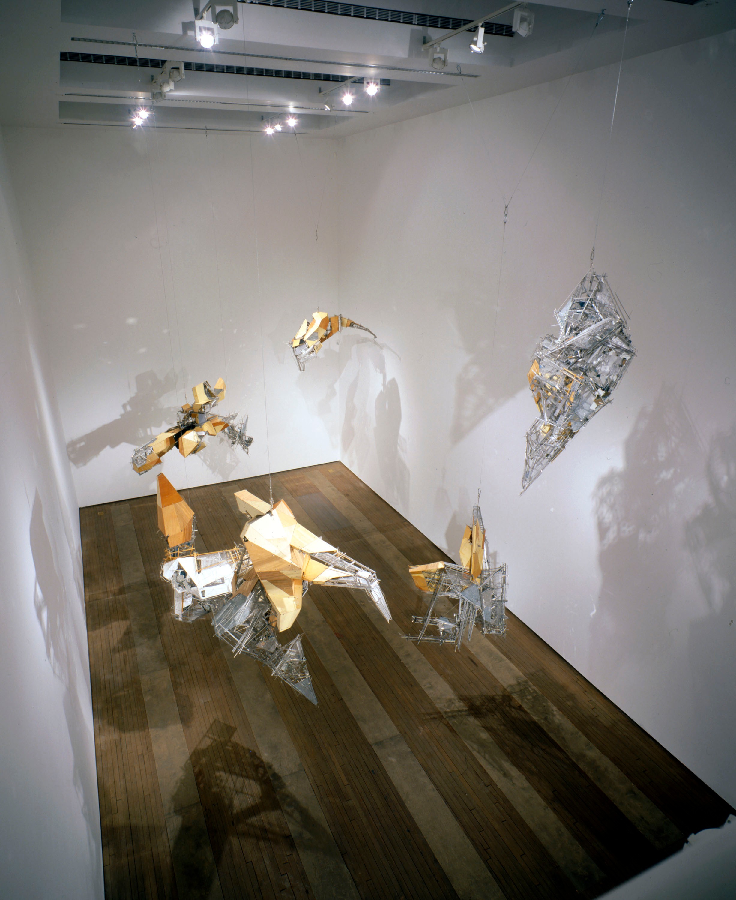 Installation view of Lee Bul at Lehmann Maupin New York
