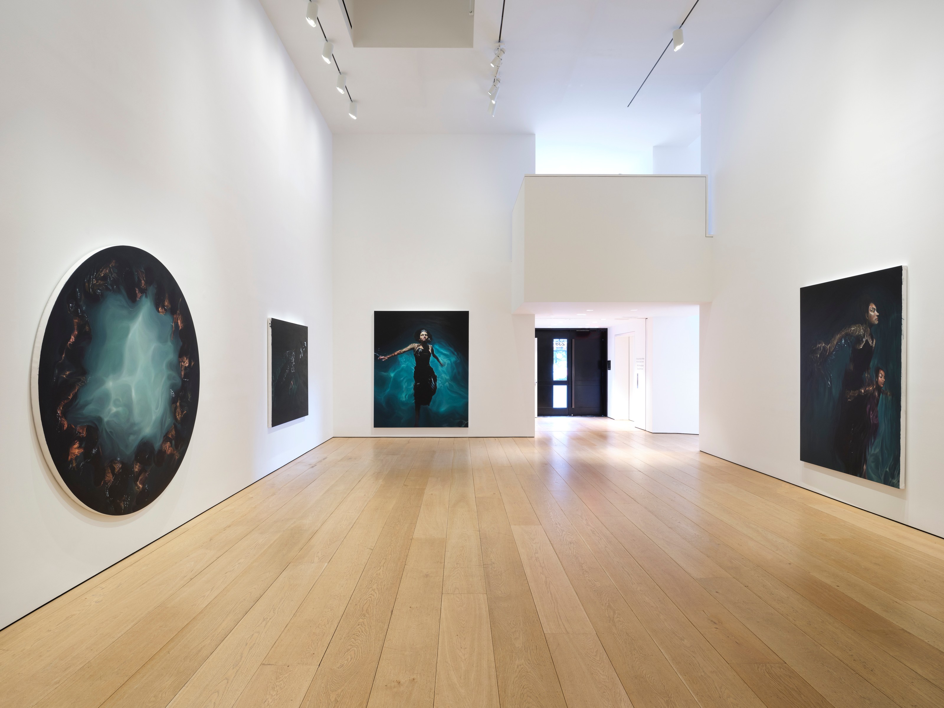 Installation view of Calida Rawles at Lehmann Maupin New York