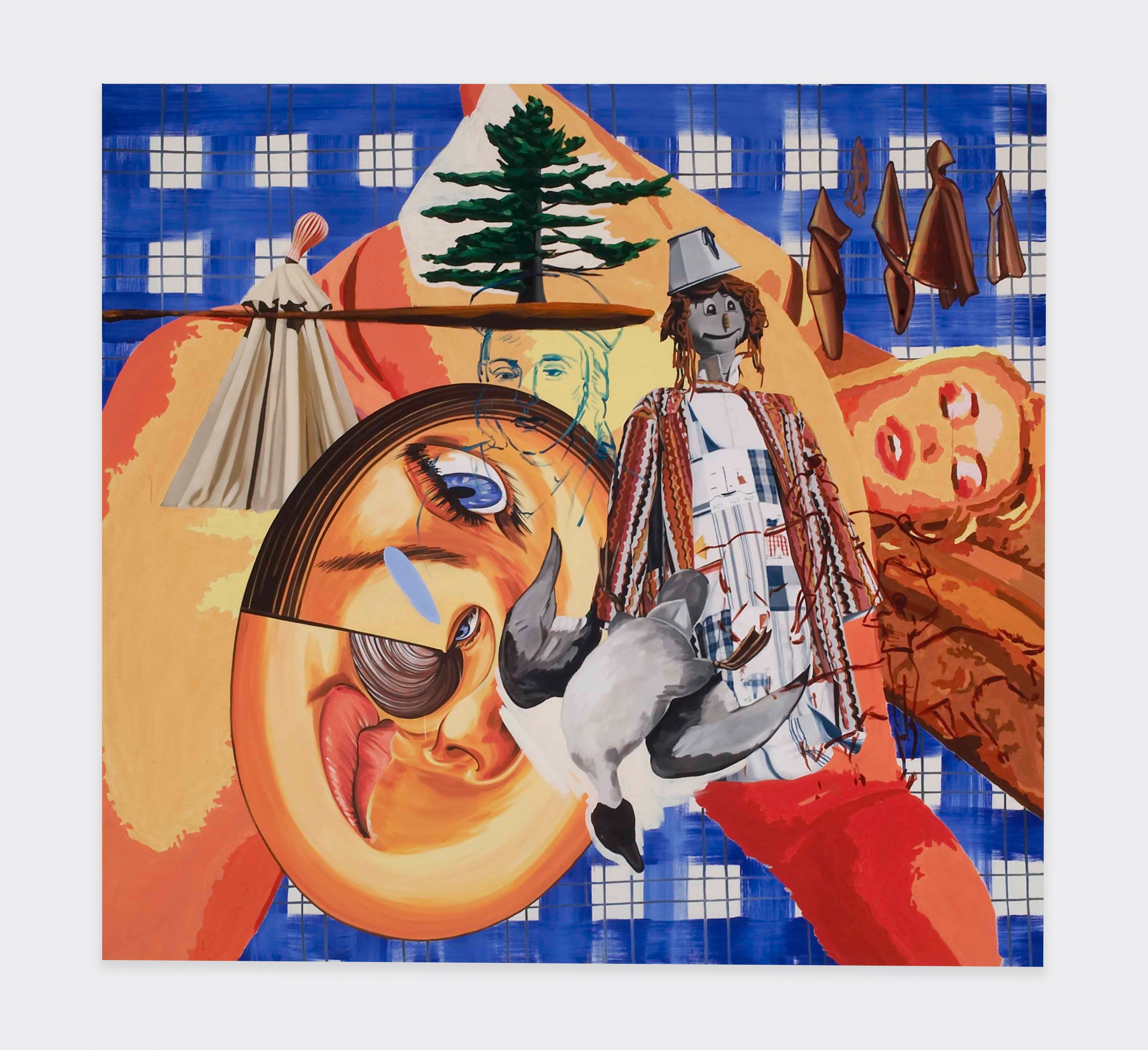 Painting by David Salle
