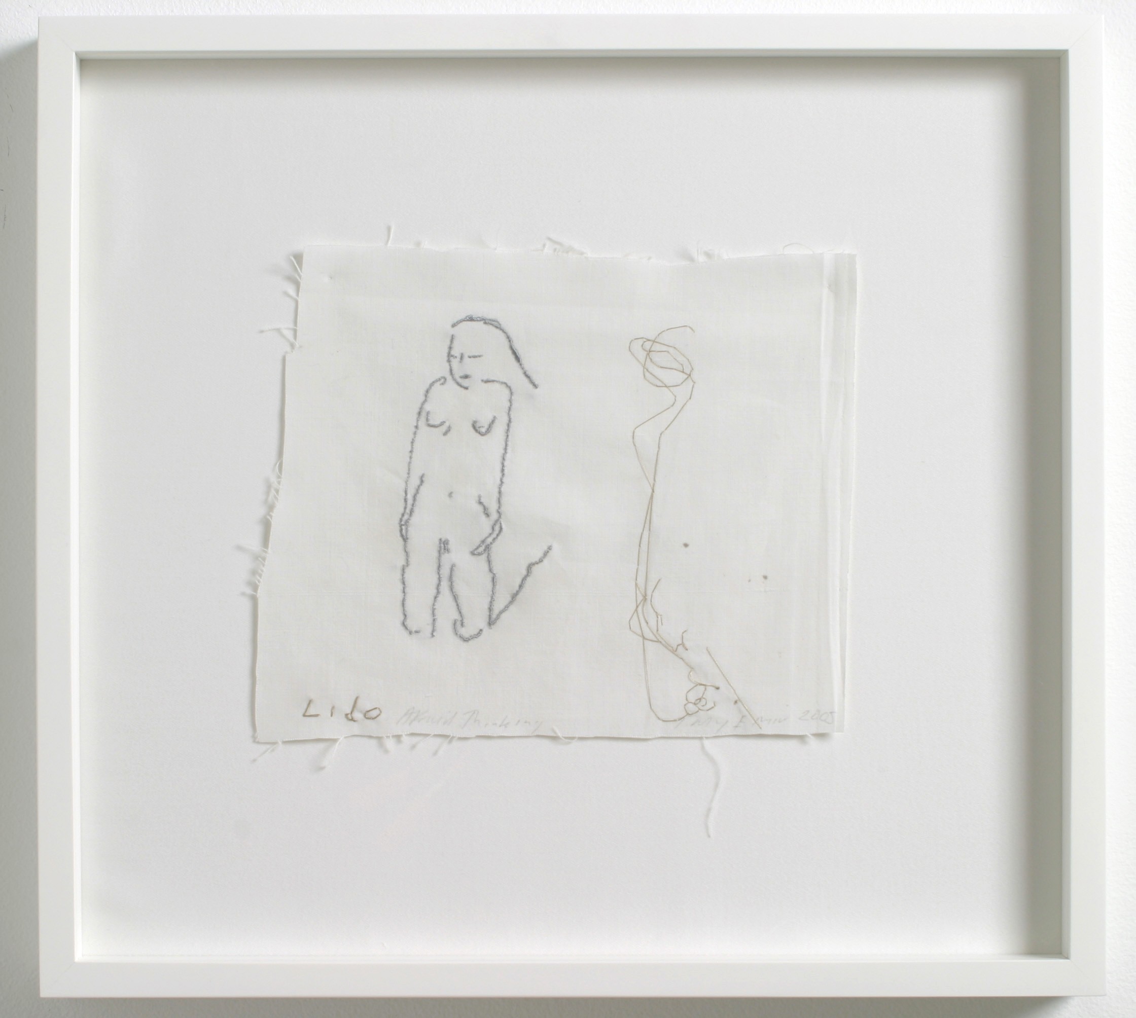 Embroidery by Tracey Emin