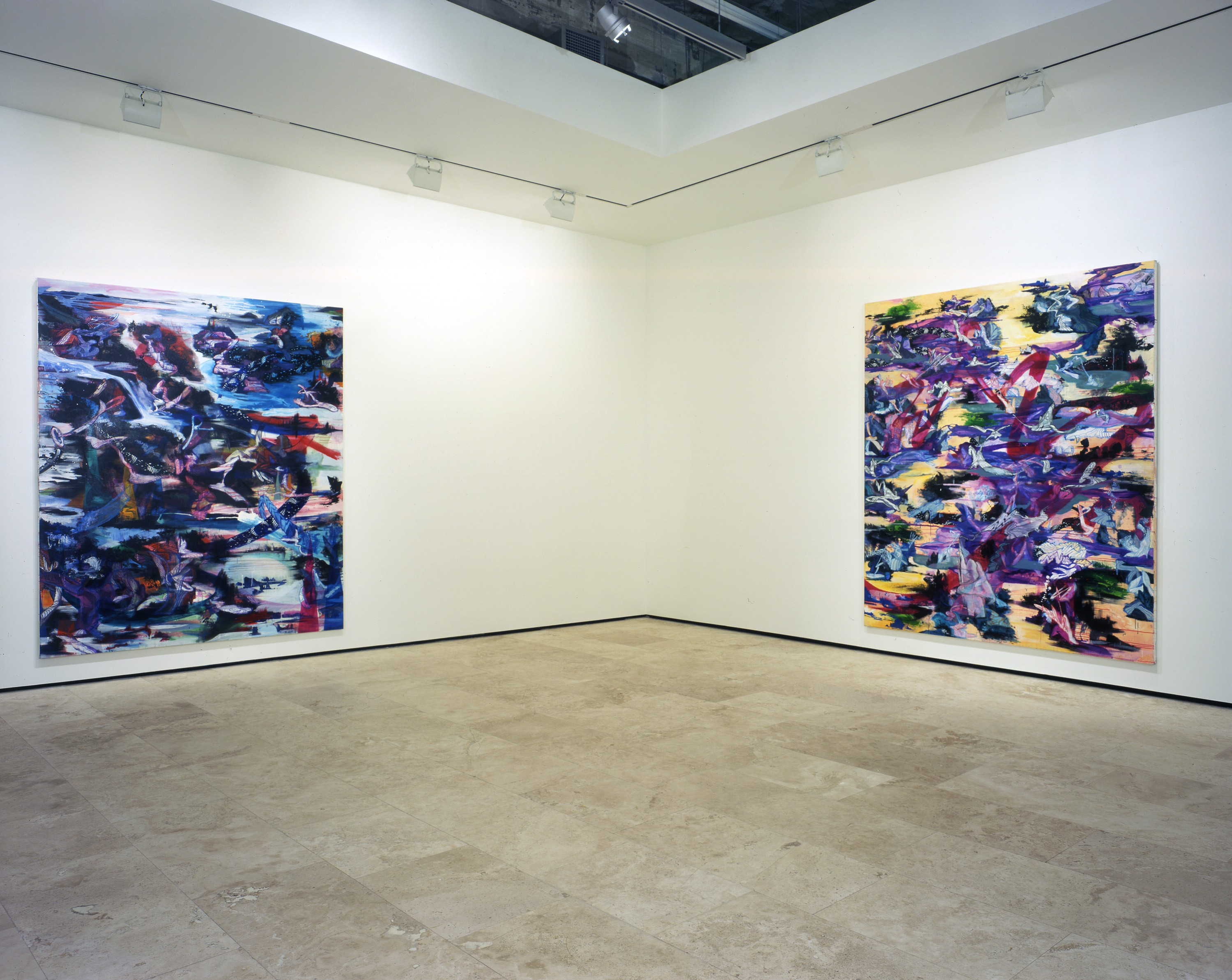 Installation view of Suling Wang at Lehmann Maupin New York