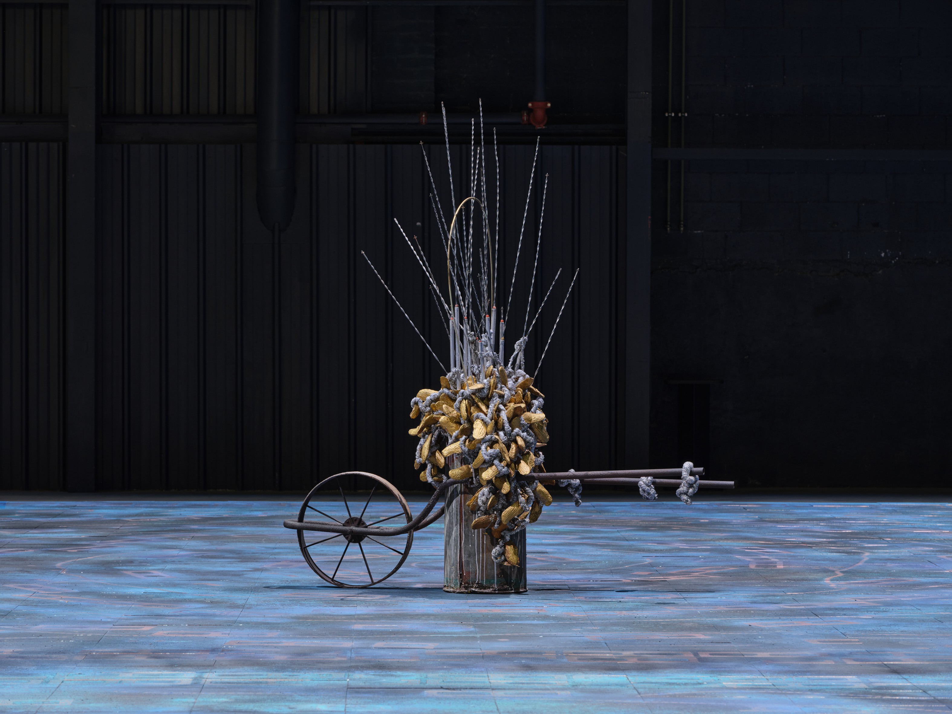 Installation view of Nari Ward at Pirelli HangarBicocca