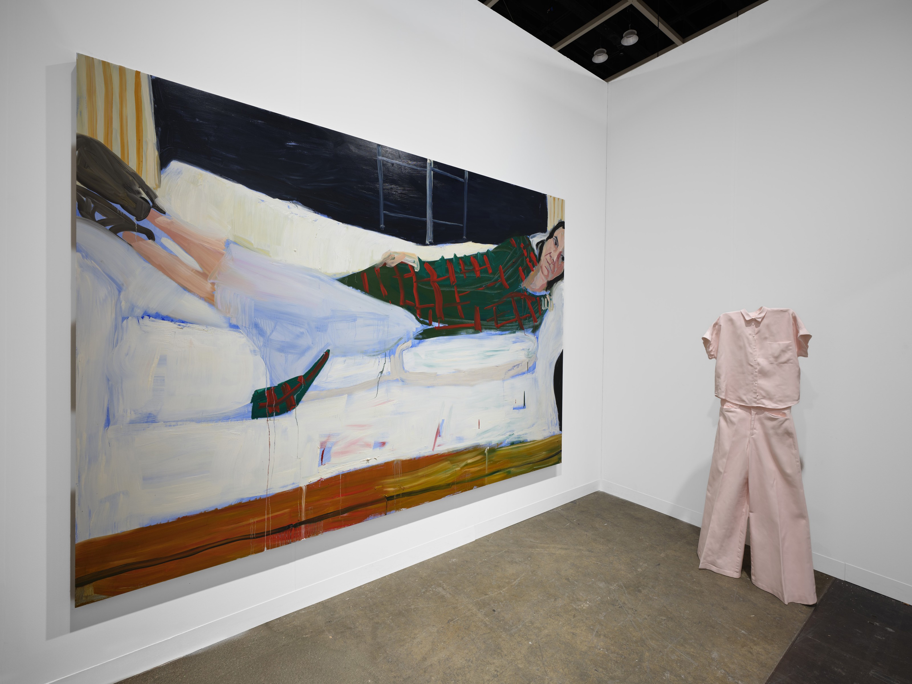 Installation view of Lehmann Maupin, Booth 1C22 at Art Basel Hong Kong
