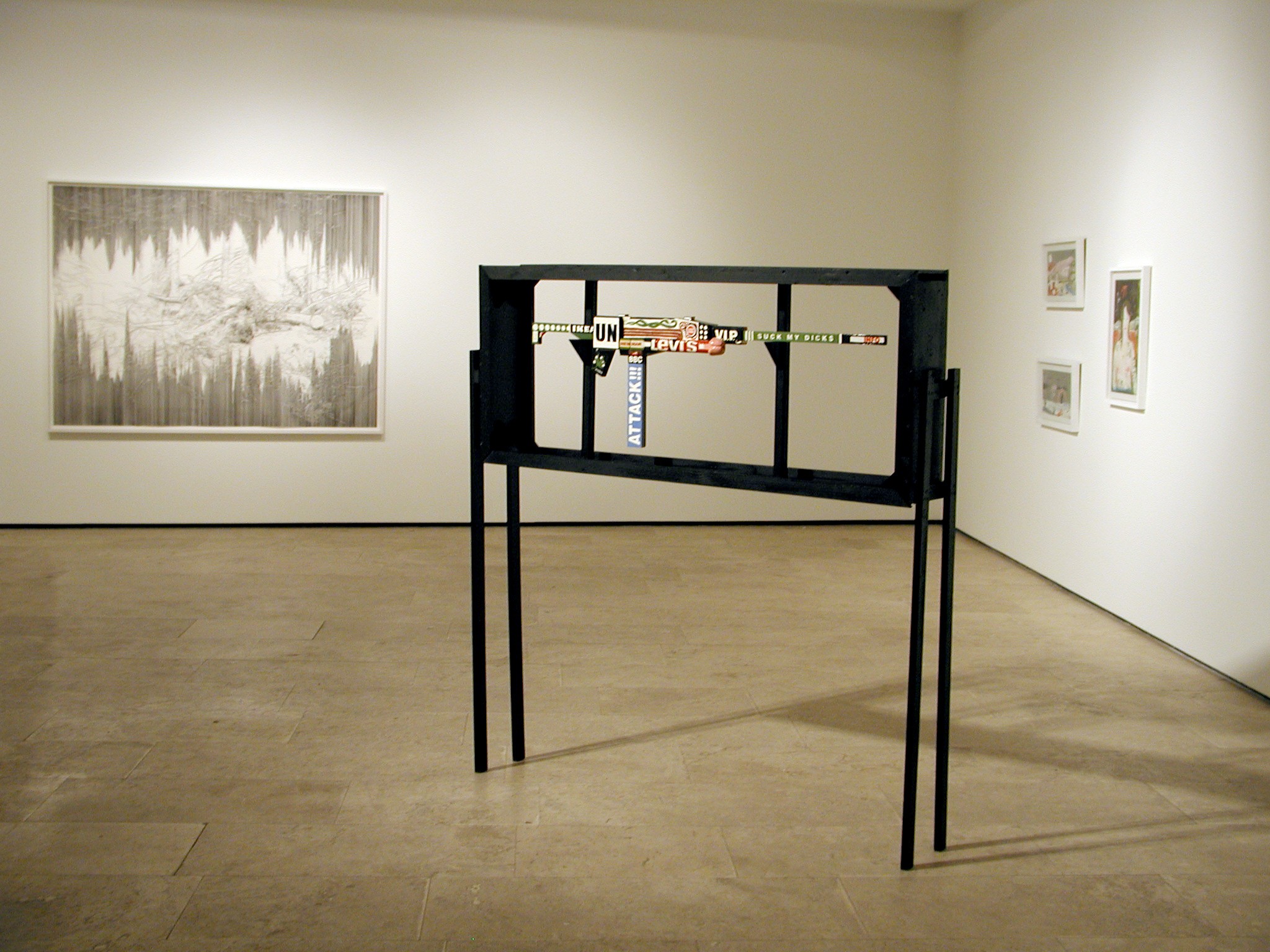 Installation view of Sommer Show at Lehmann Maupin New York