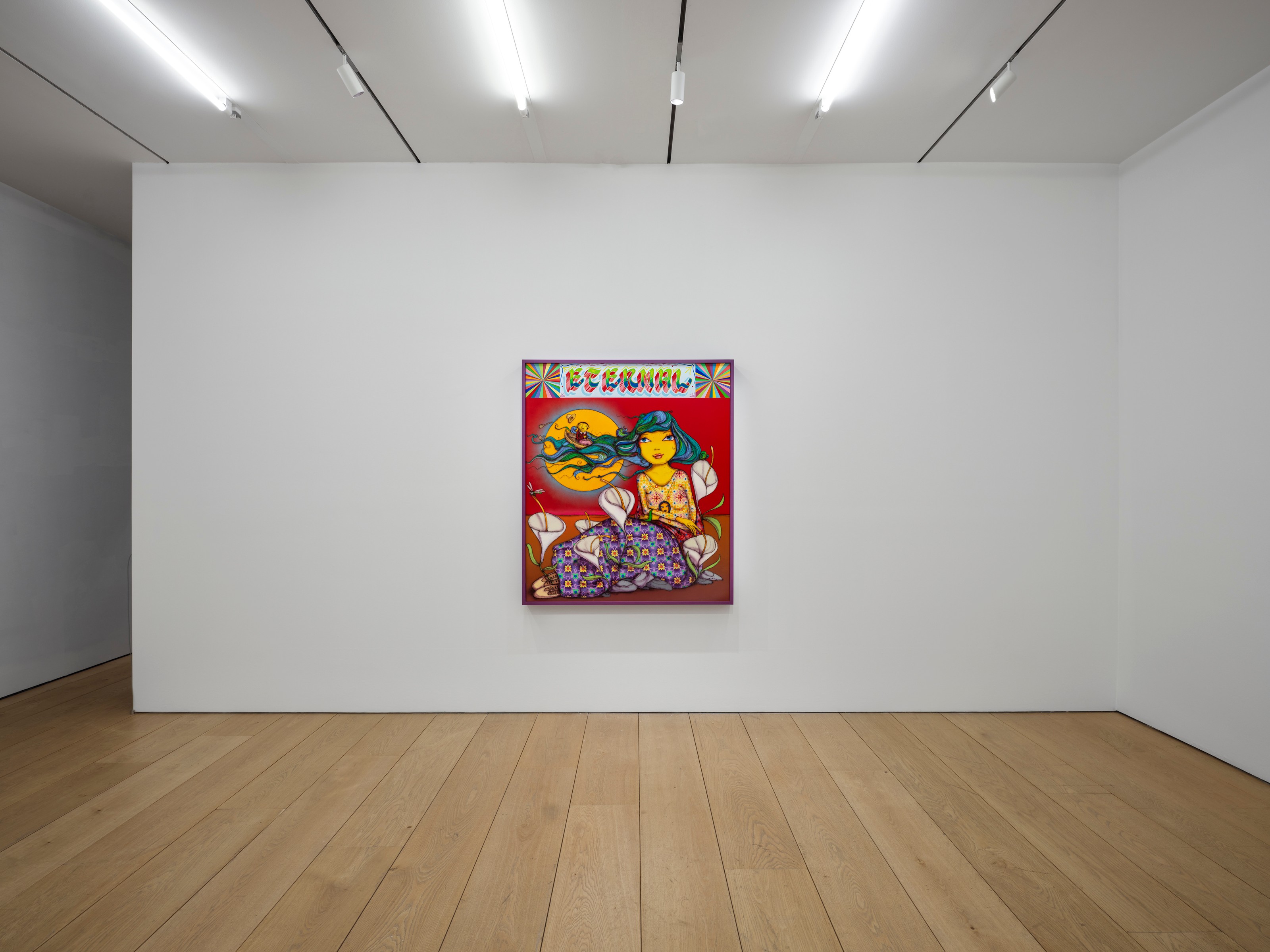 Installation view of OSGEMEOS at Lehmann Maupin New York