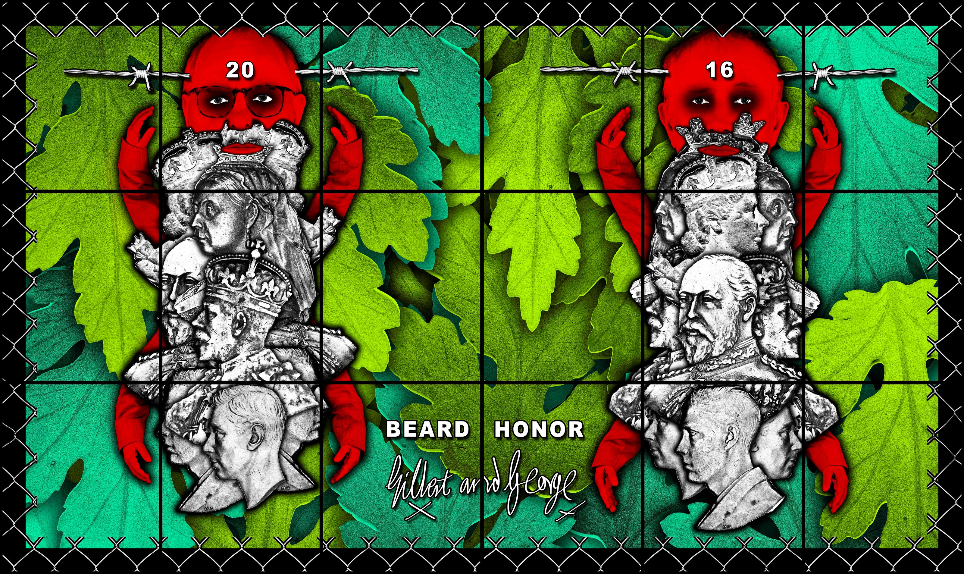 The Beard Pictures by Gilbert & George