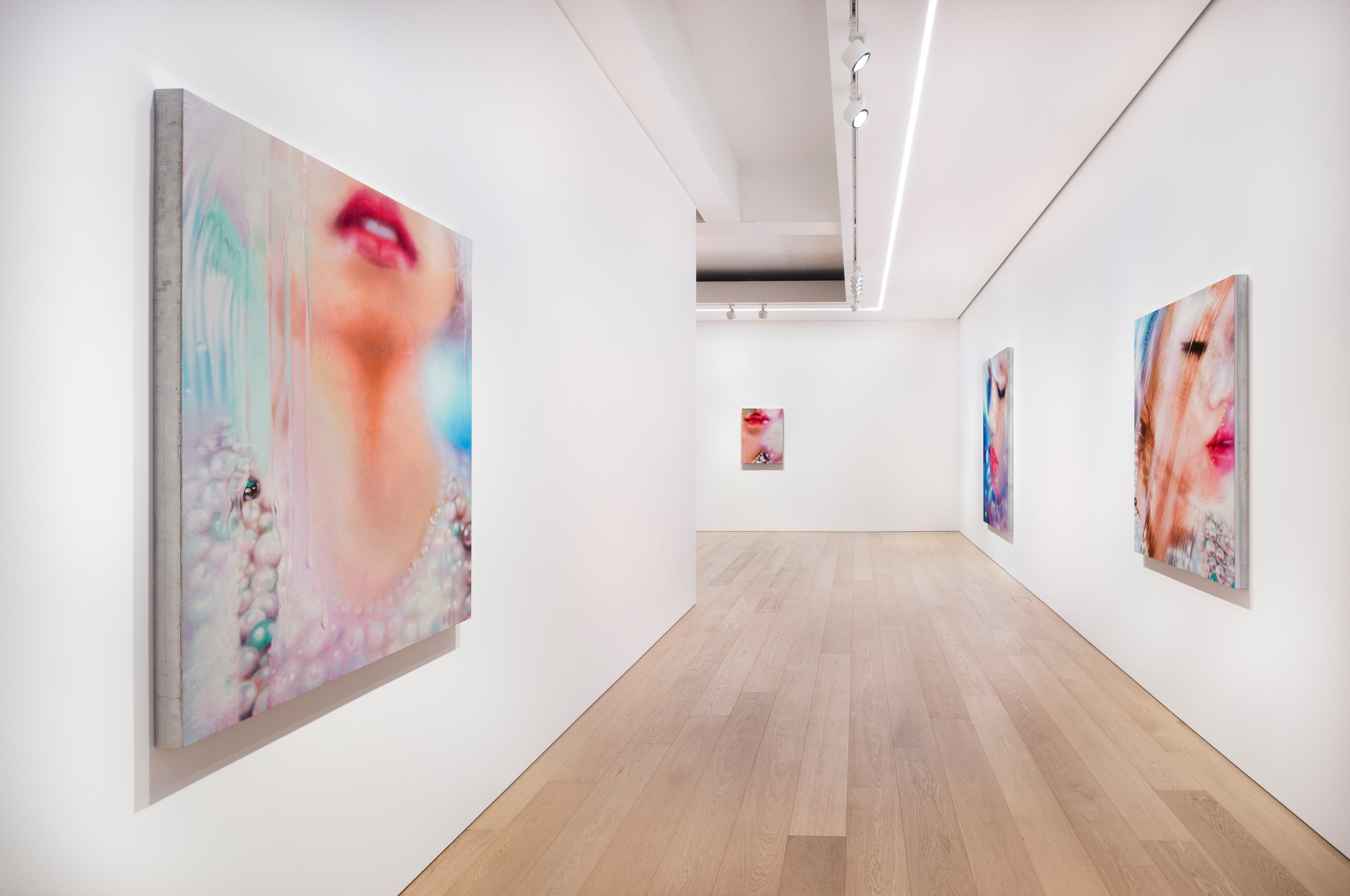 Installation view of Marilyn Minter at Lehmann Maupin Seoul